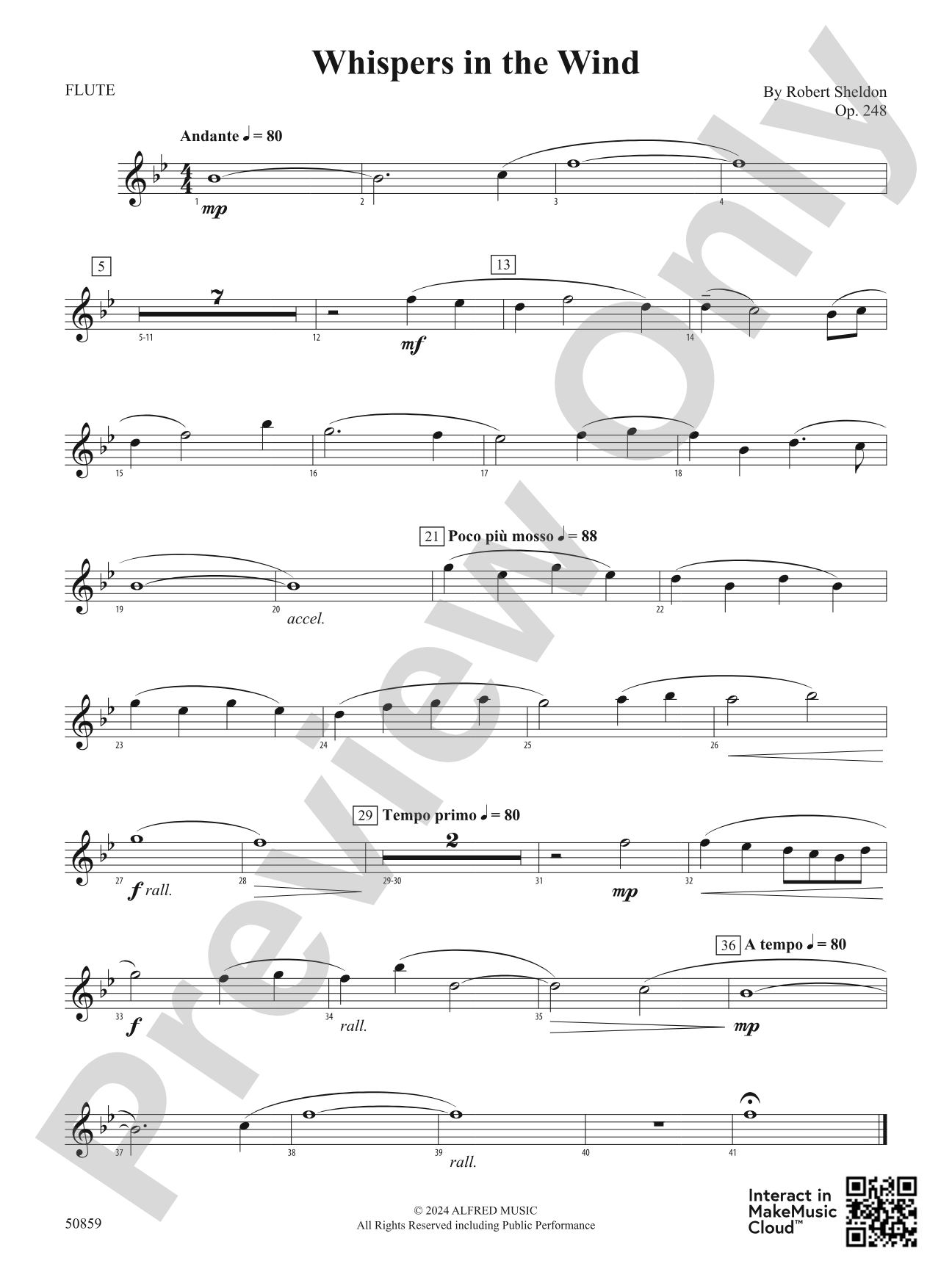 Whispers in the Wind: Flute