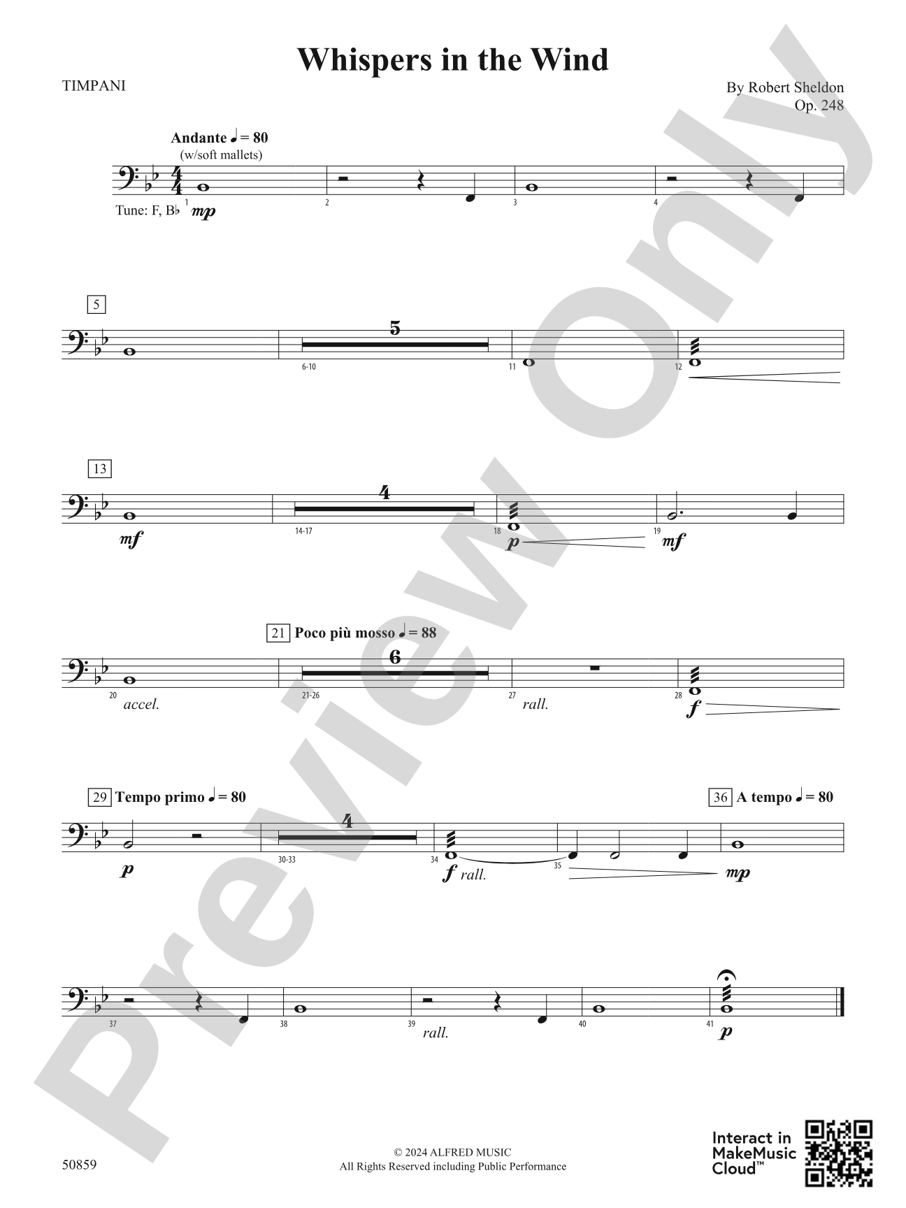Whispers in the Wind: Timpani