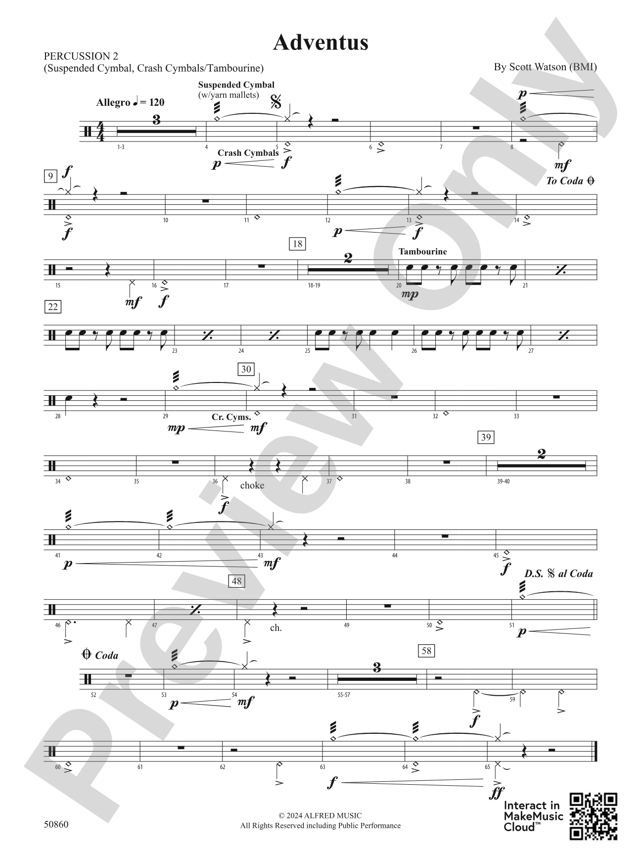 Adventus: 2nd Percussion