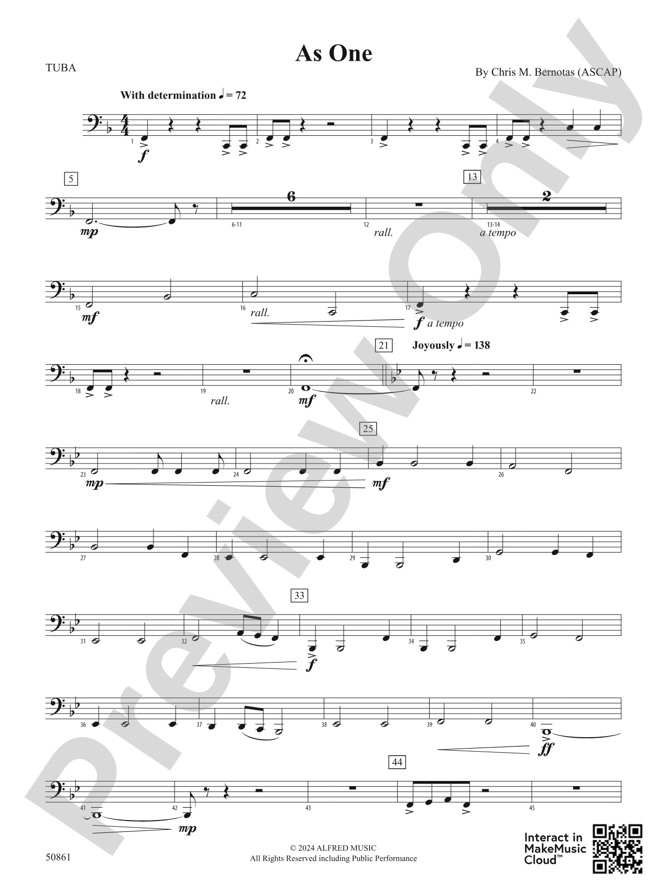 As One: Tuba