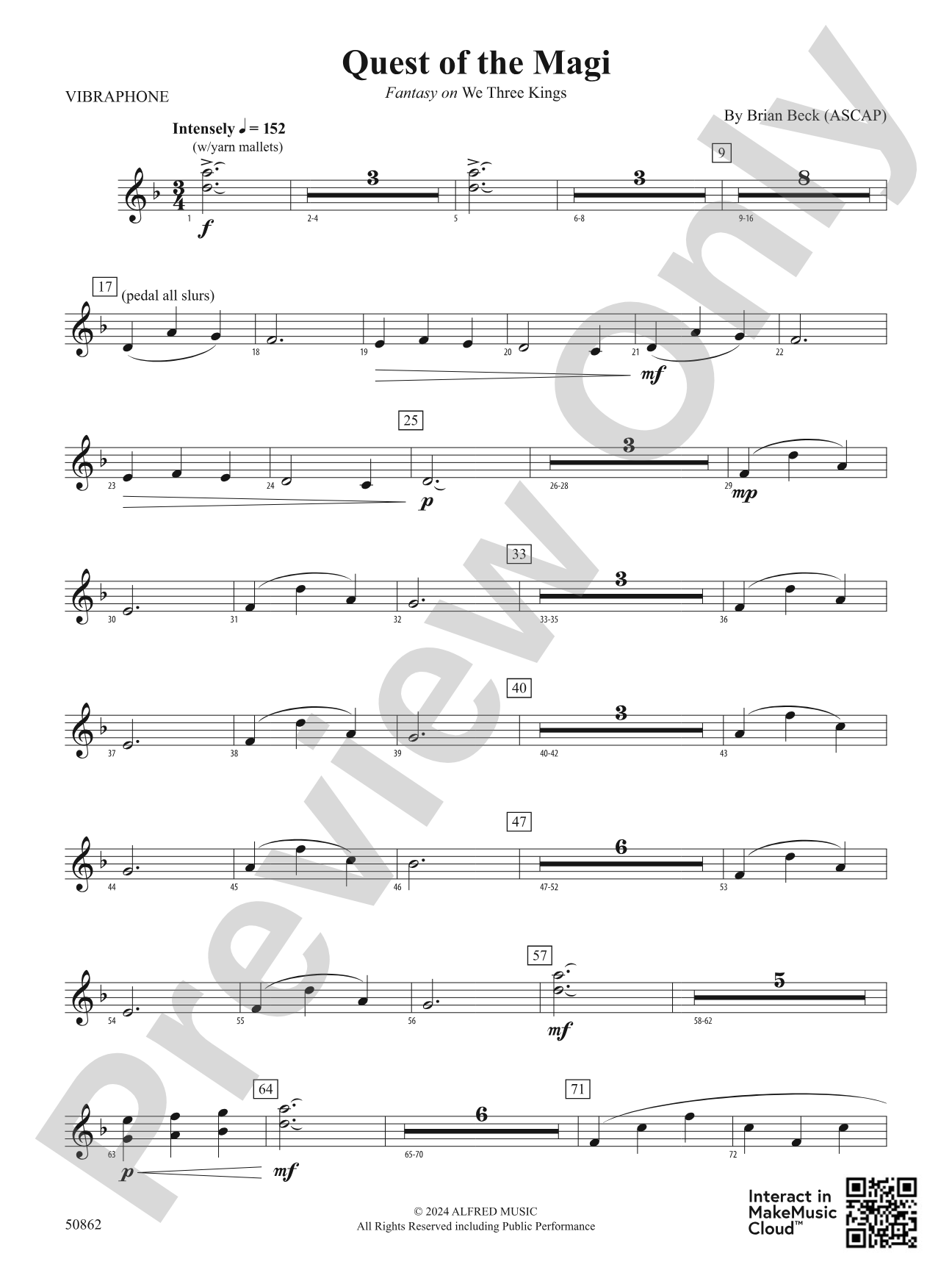 Quest of the Magi: 2nd Mallet Percussion