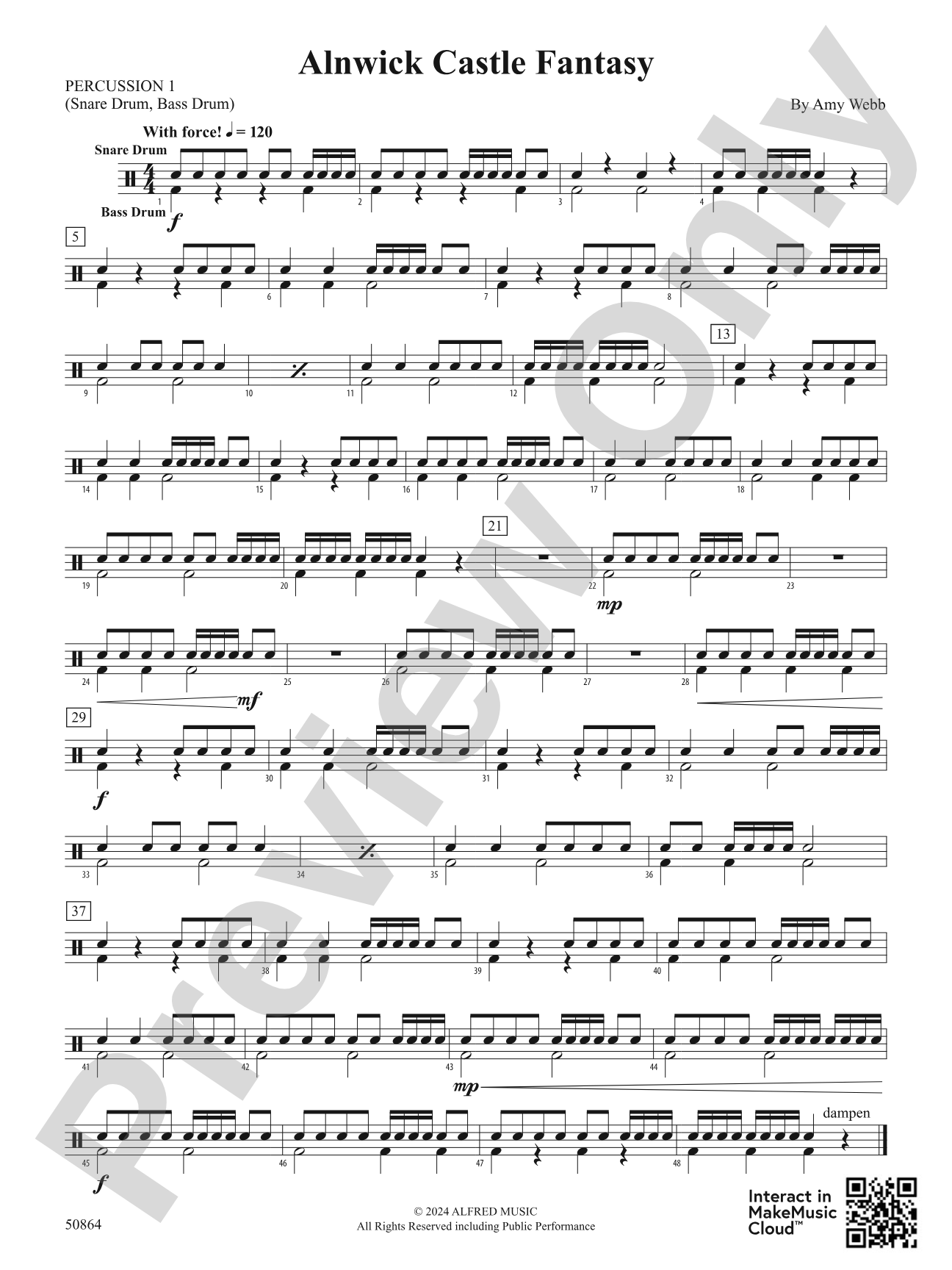 Alnwick Castle Fantasy: 1st Percussion