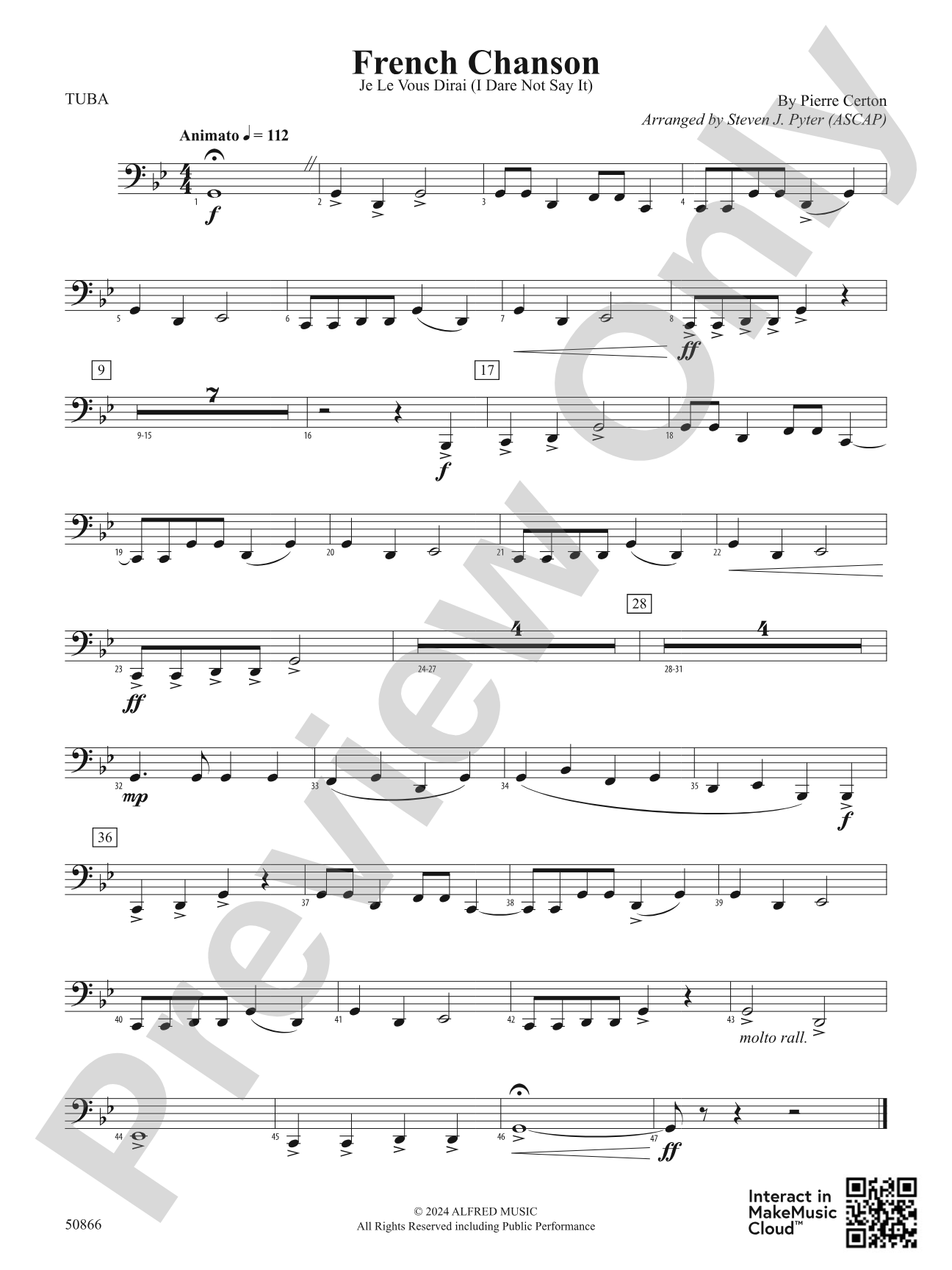 French Chanson: Tuba