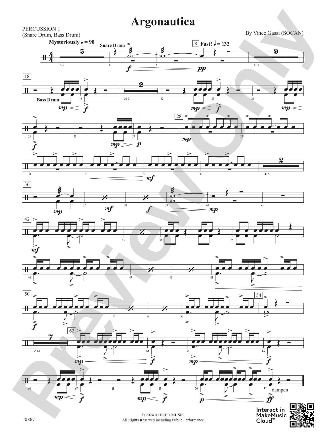 Argonautica: 1st Percussion
