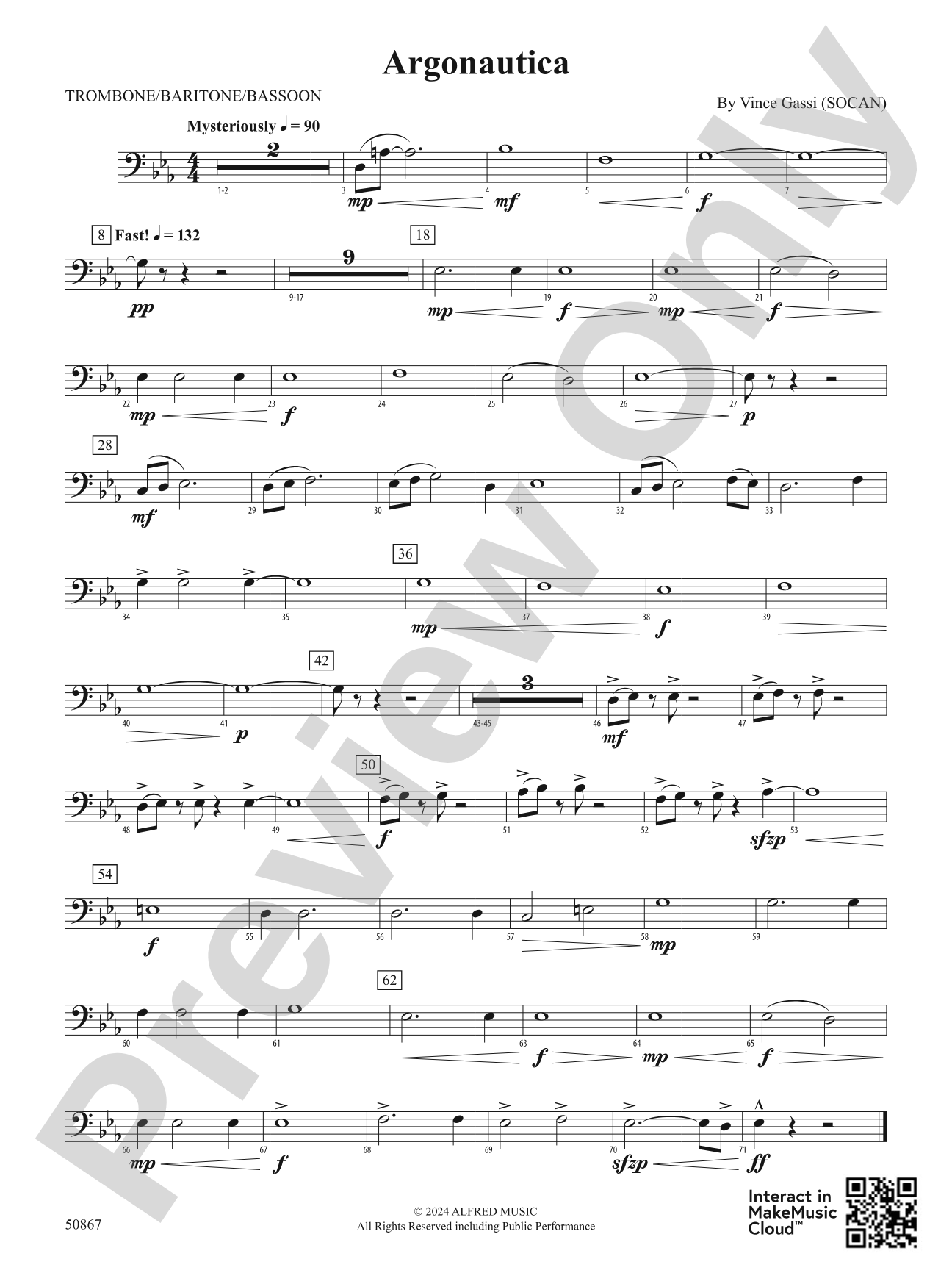 Argonautica: 1st Trombone