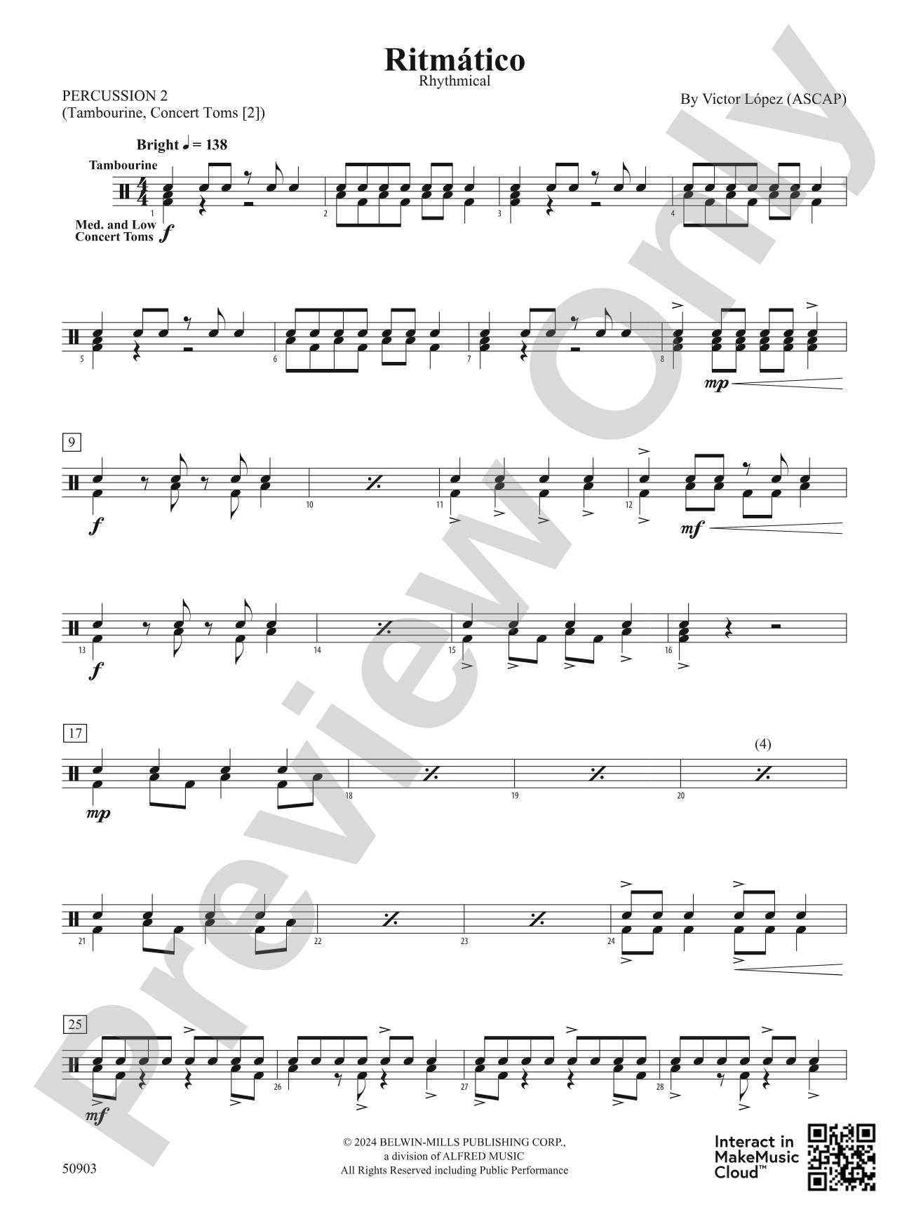 Ritmático: 2nd Percussion