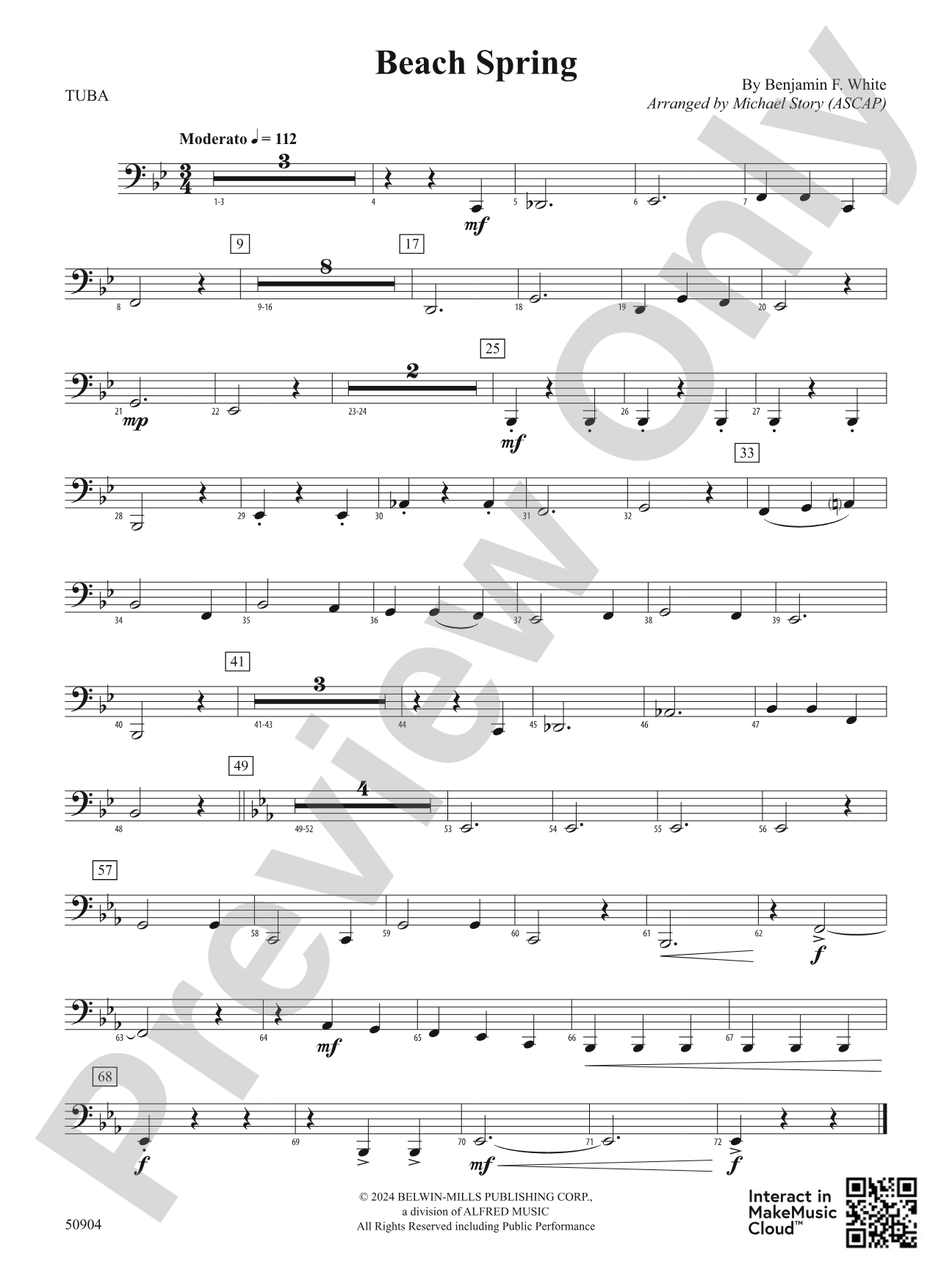 Beach Spring: Tuba
