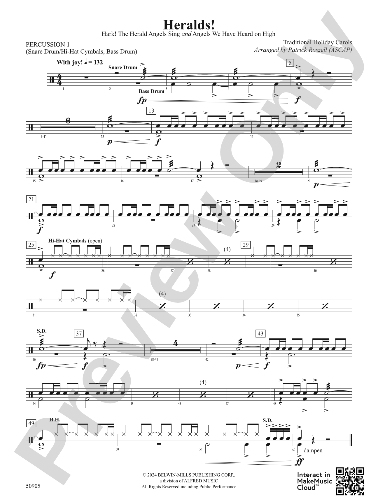 Heralds!: 1st Percussion