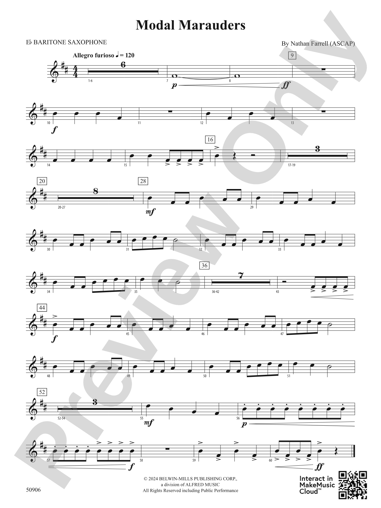 Modal Marauders: E-flat Baritone Saxophone