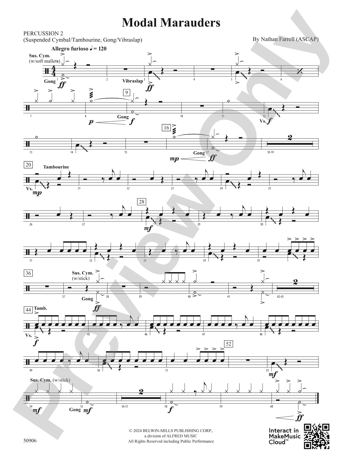 Modal Marauders: 2nd Percussion