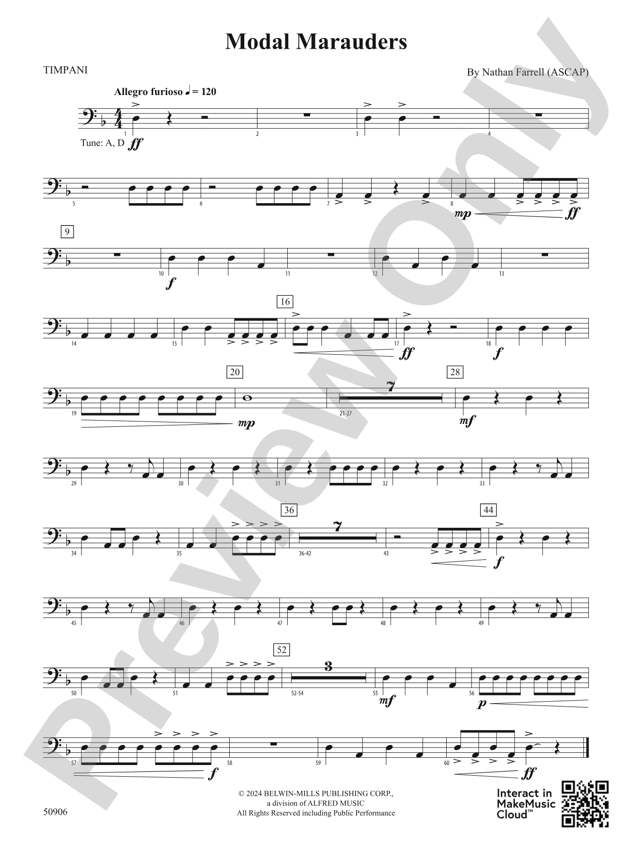 Modal Marauders: Timpani