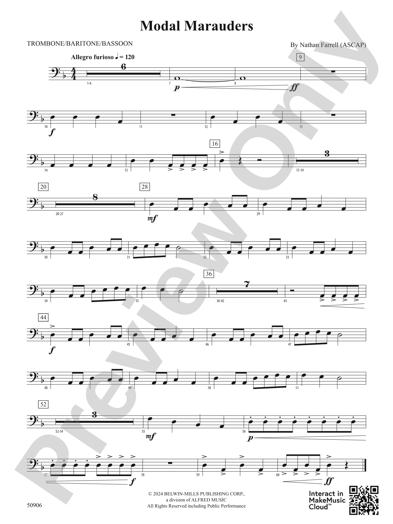 Modal Marauders: 1st Trombone