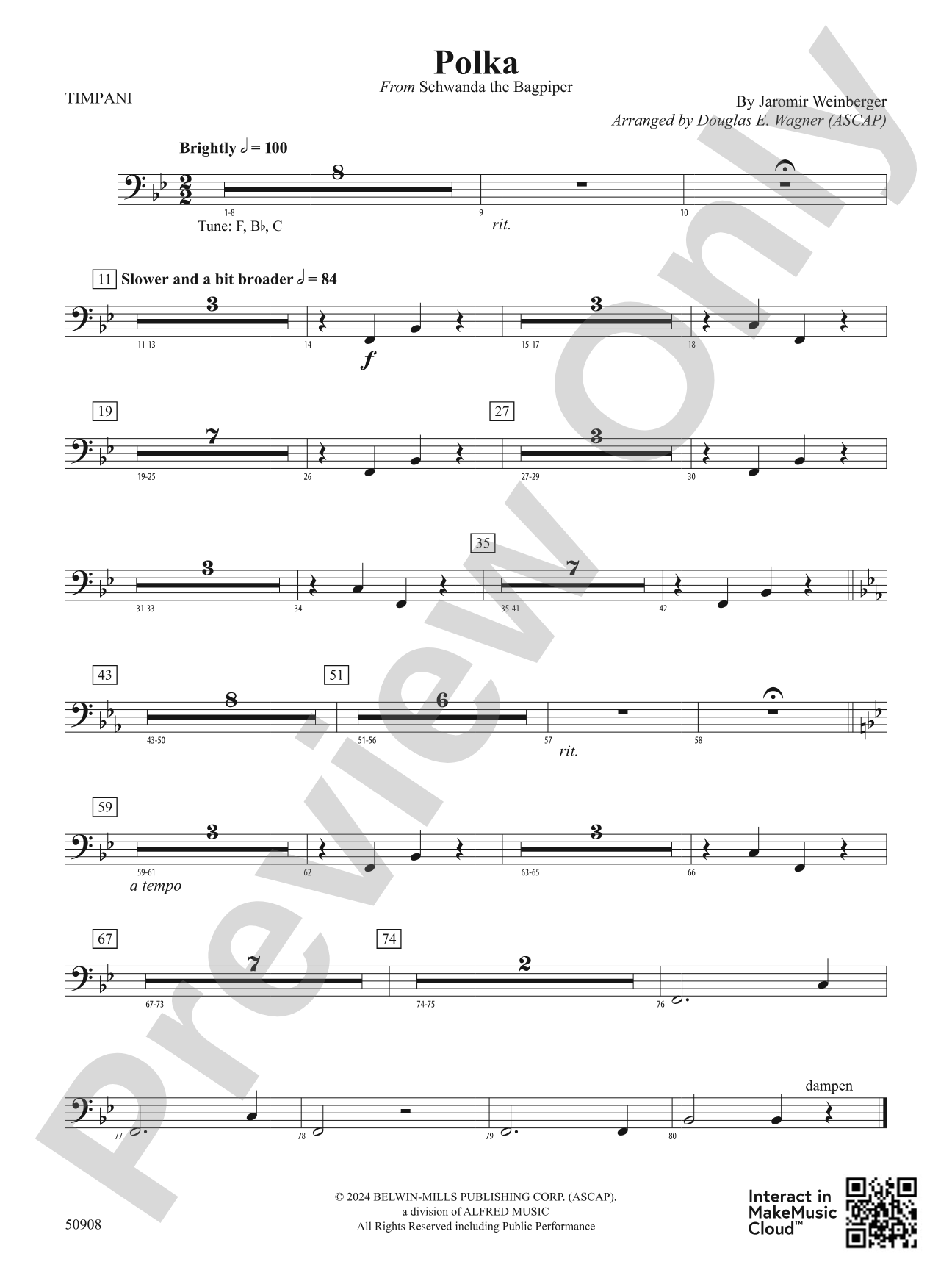 Polka: Timpani