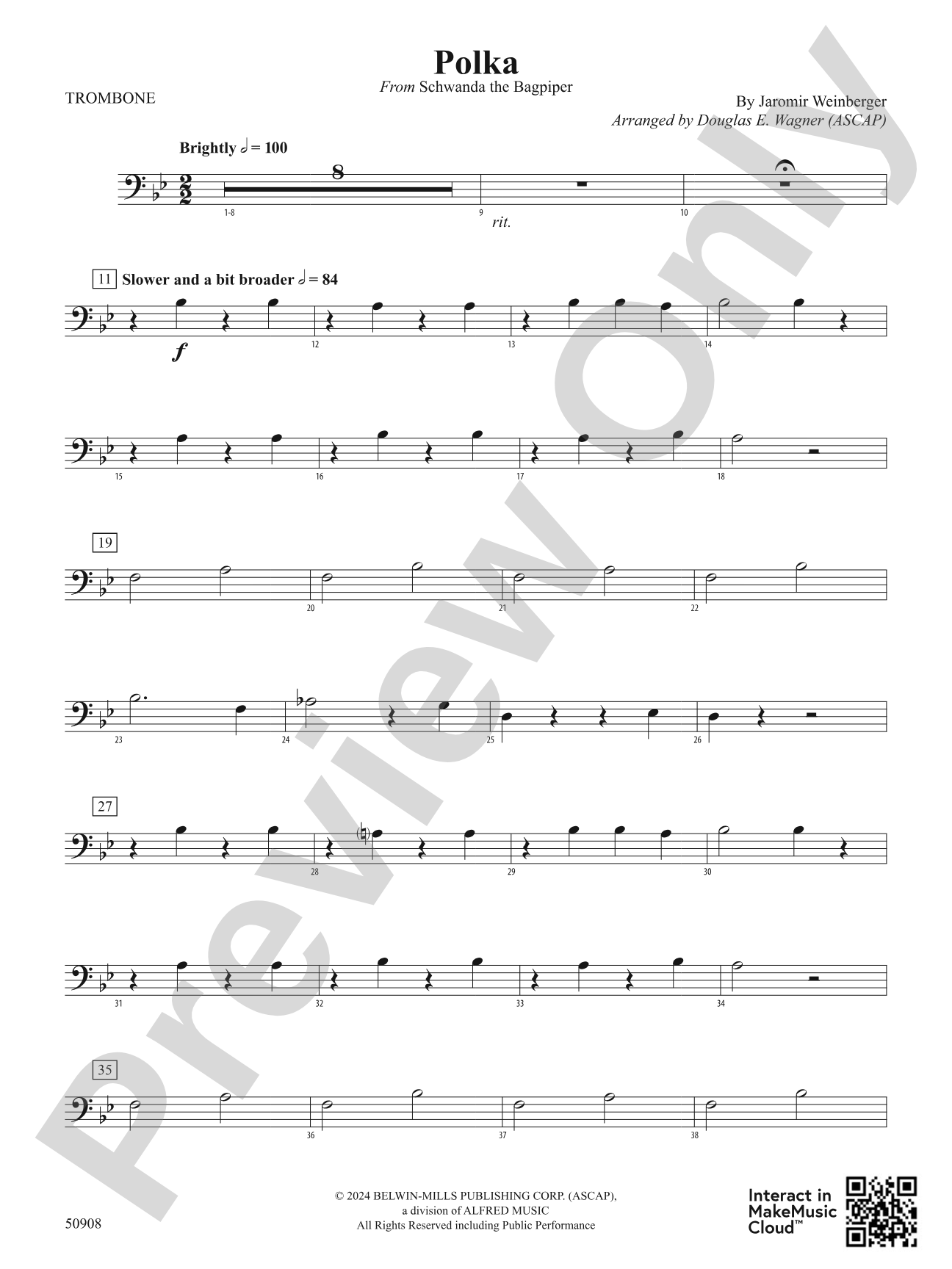 Polka: 1st Trombone