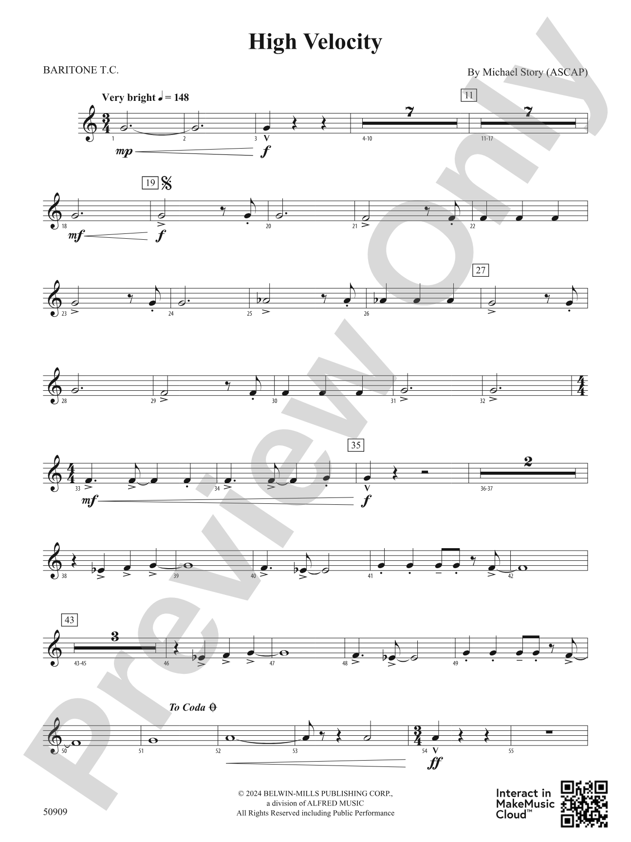 High Velocity: Baritone T.C.