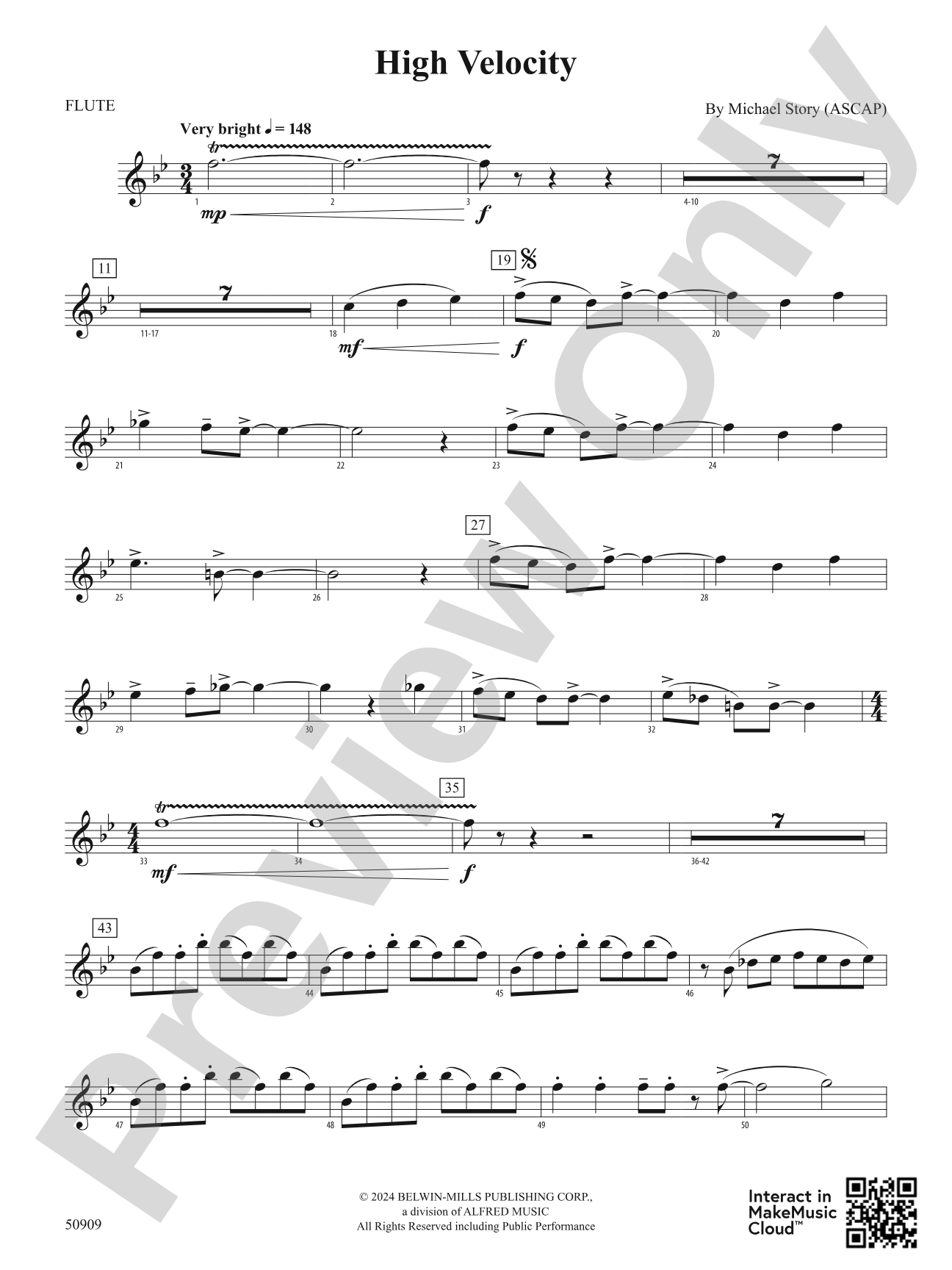 High Velocity: Flute