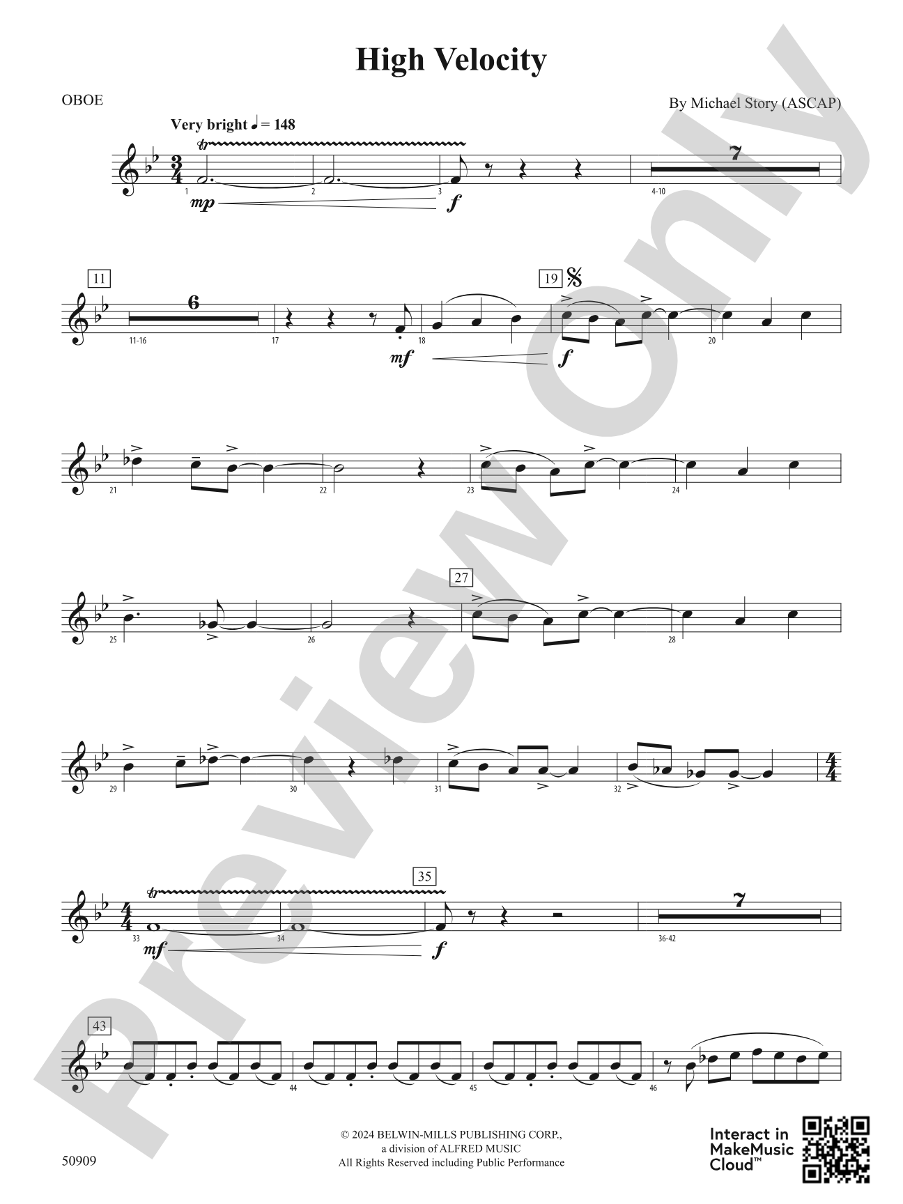High Velocity: Oboe