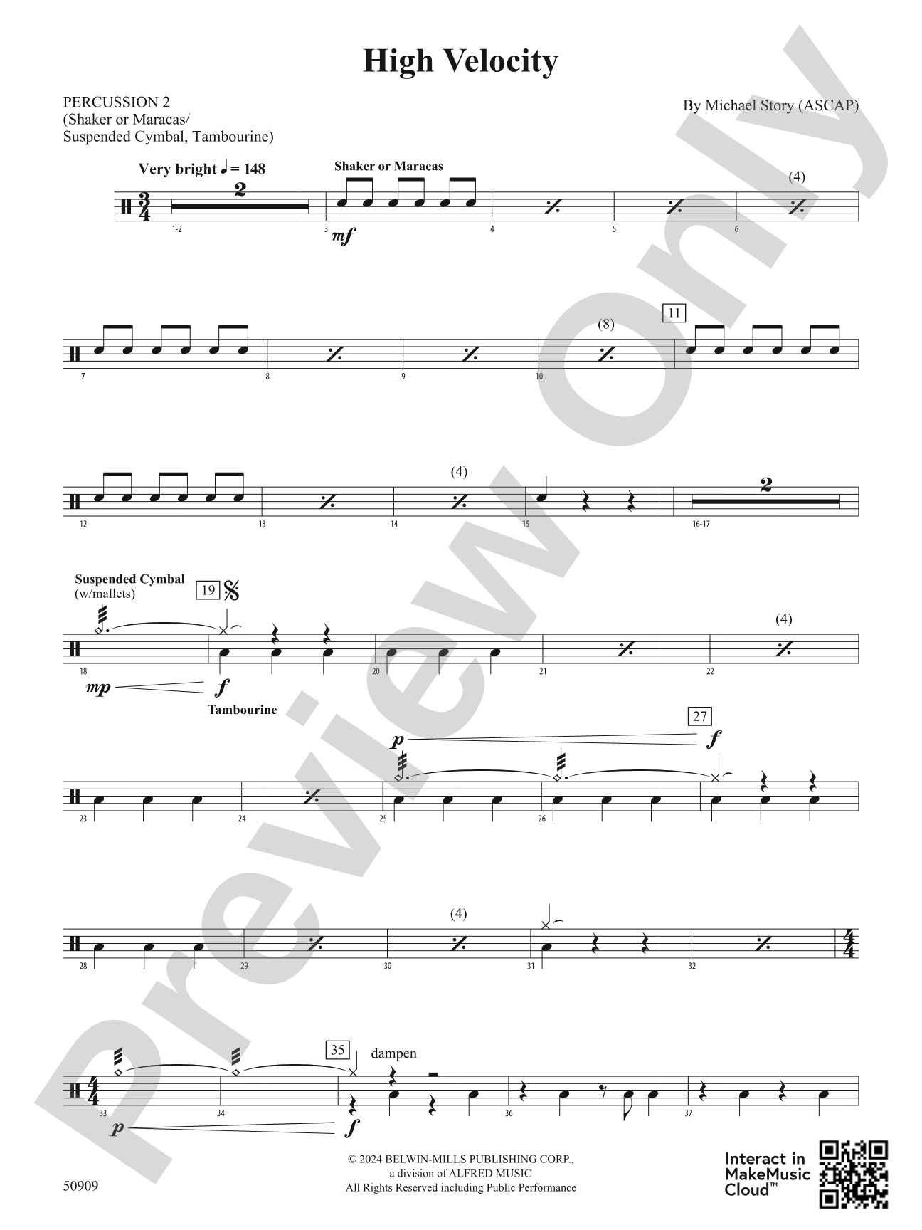 High Velocity: 2nd Percussion