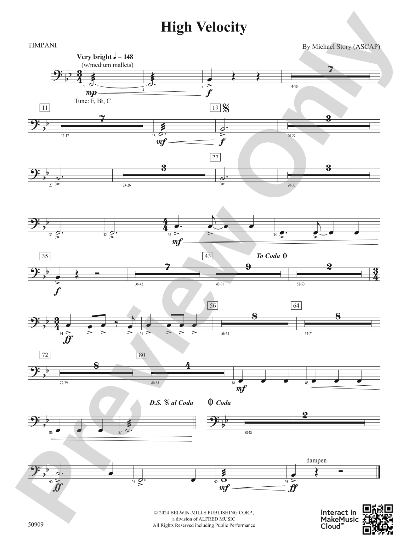 High Velocity: Timpani