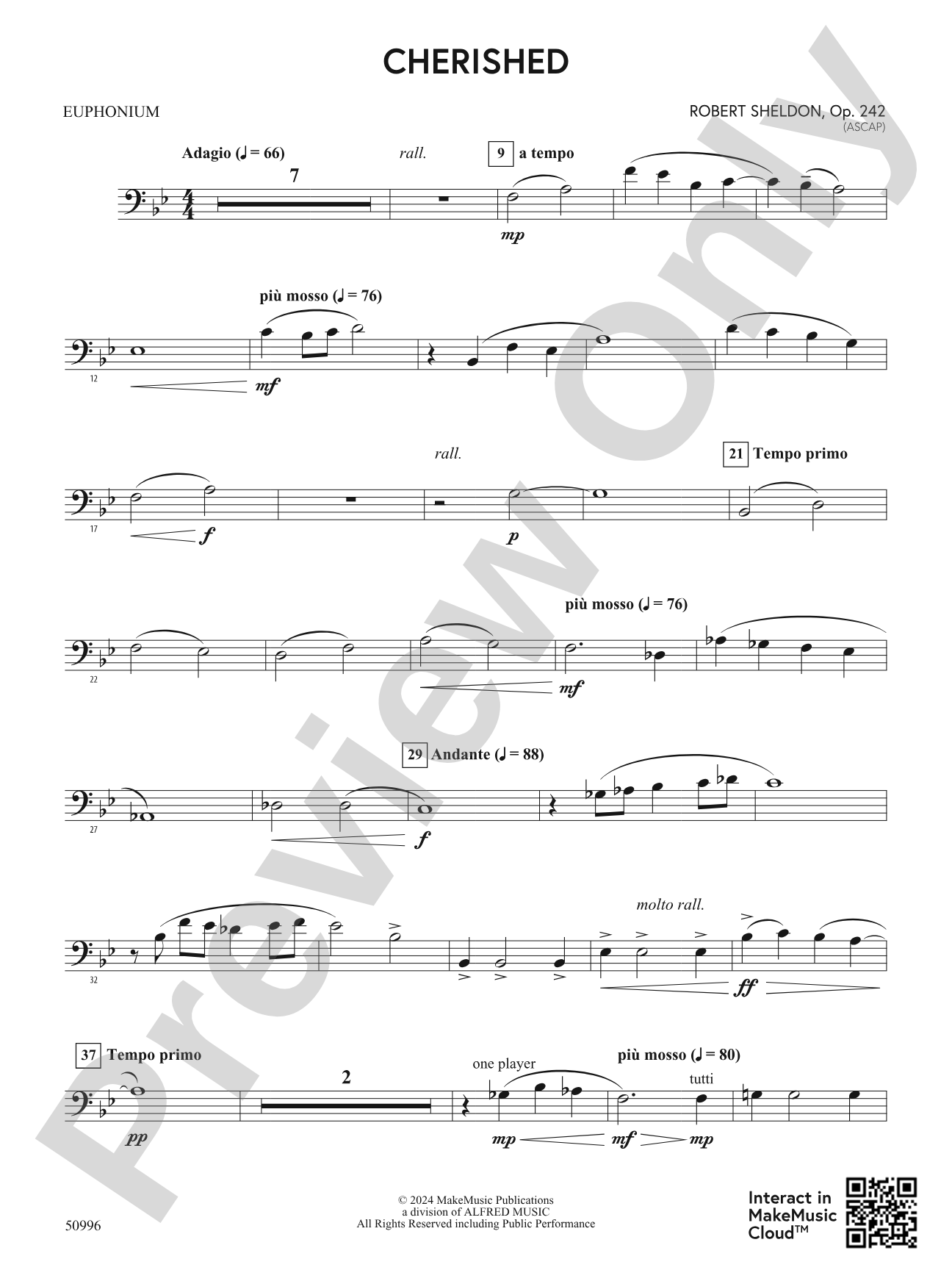 Cherished: Baritone B.C.