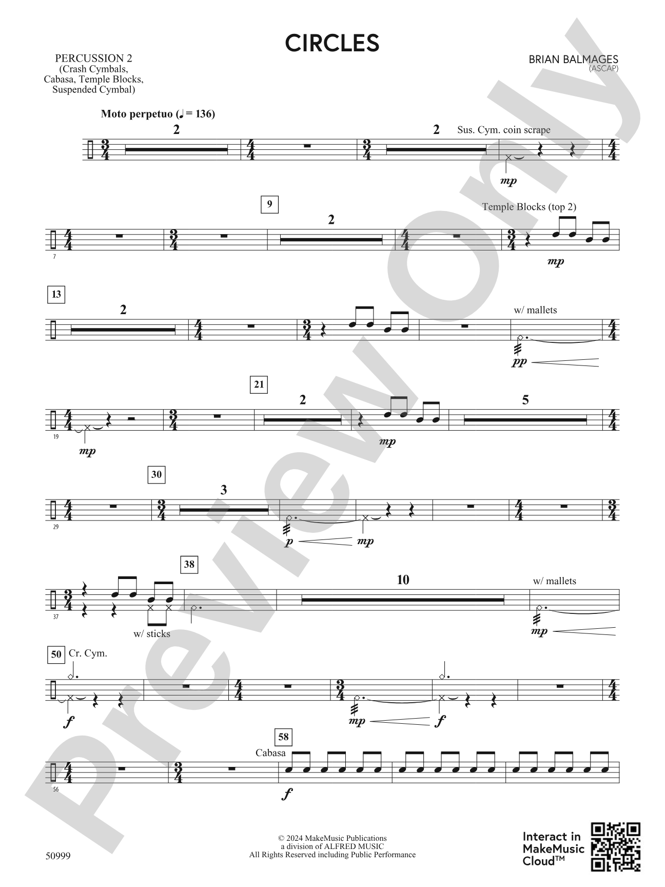 Circles: 2nd Percussion