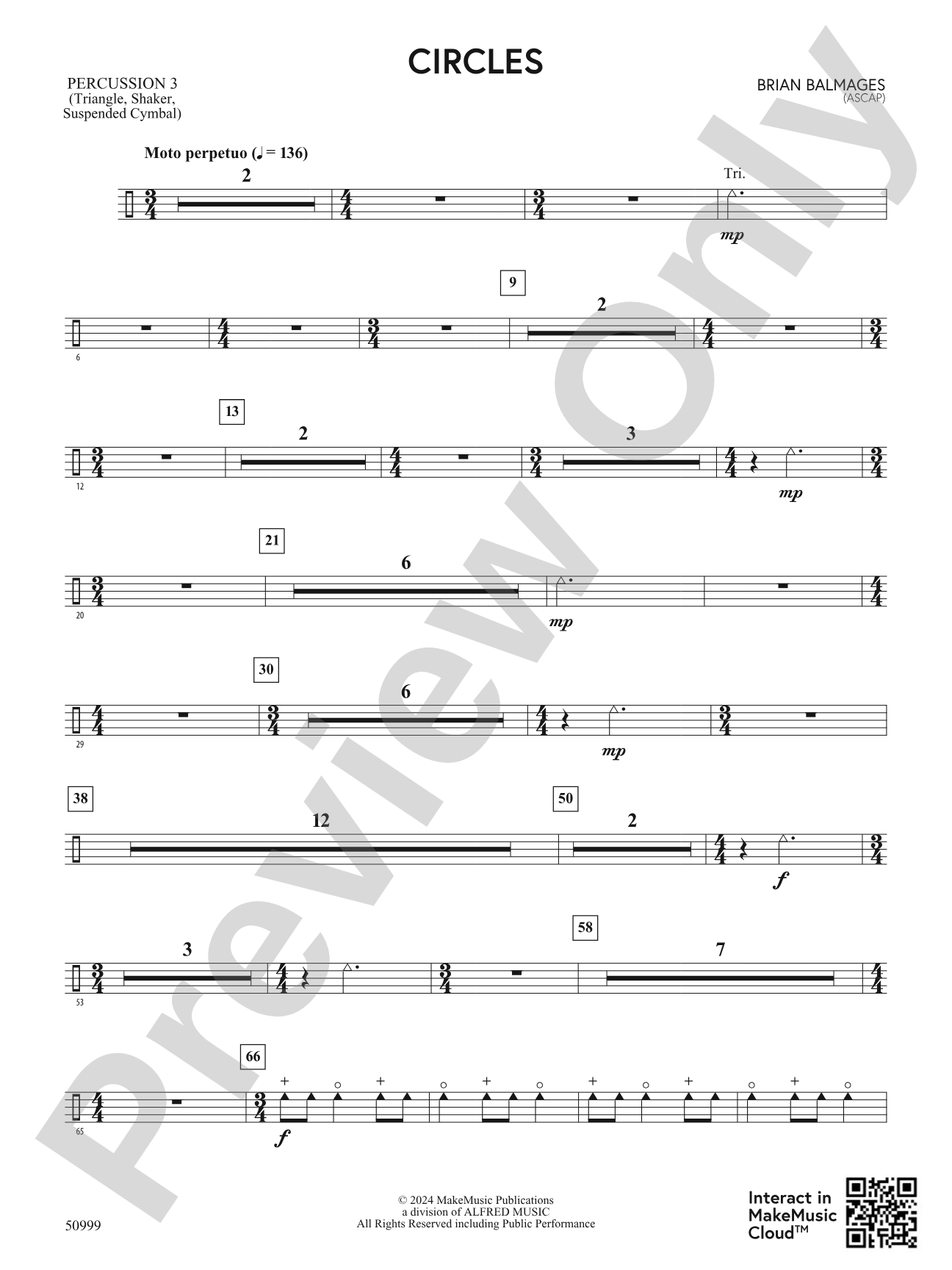 Circles: 3rd Percussion