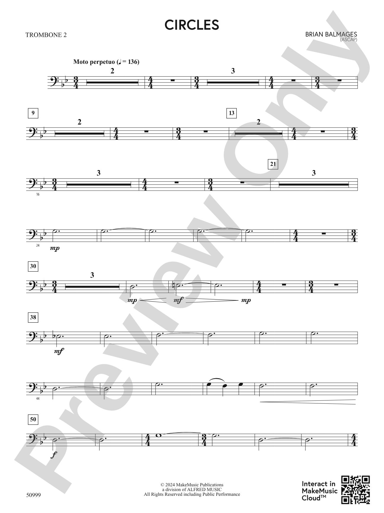 Circles: 2nd Trombone