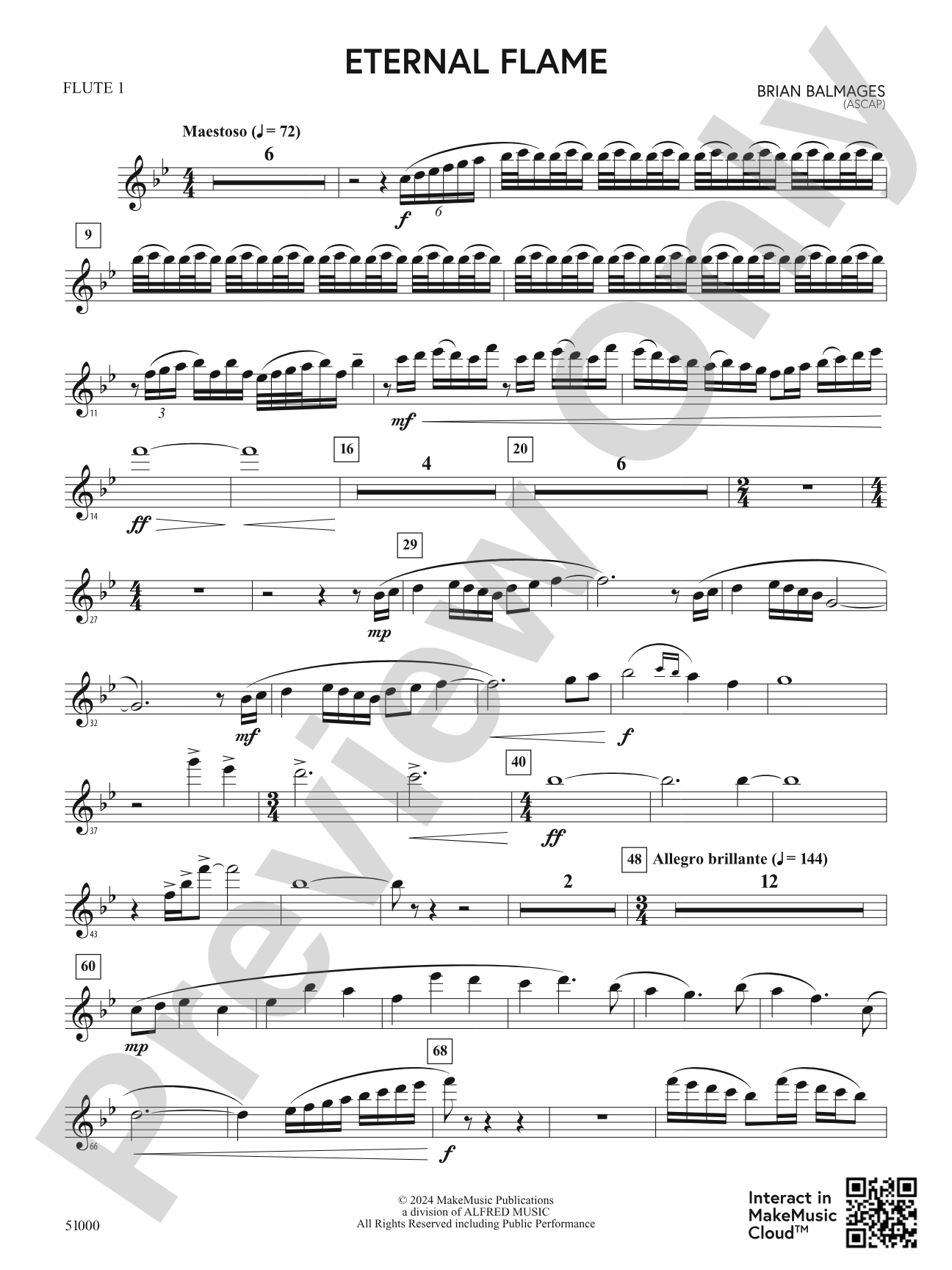 Eternal Flame: Flute