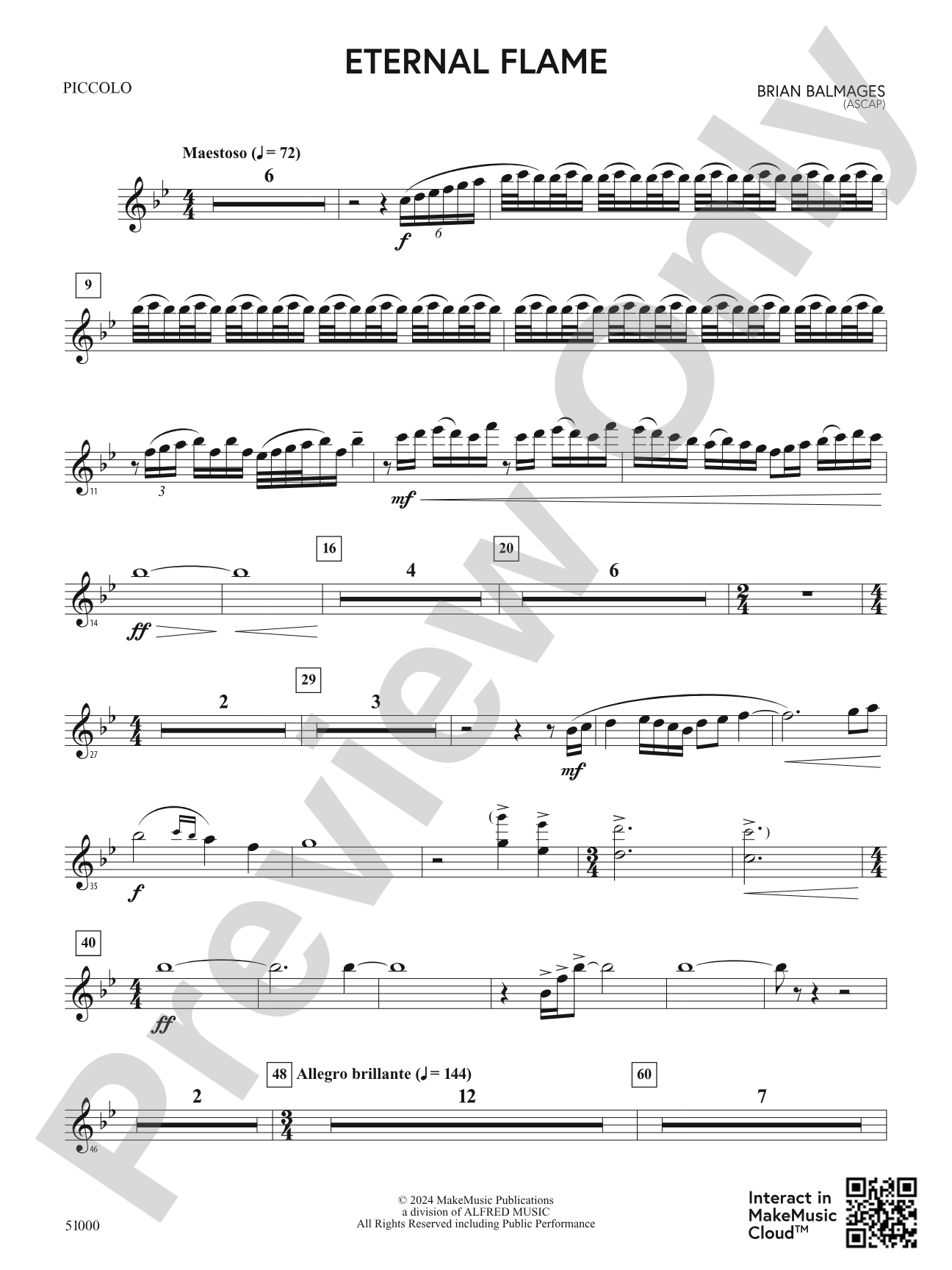 Eternal Flame: Piccolo