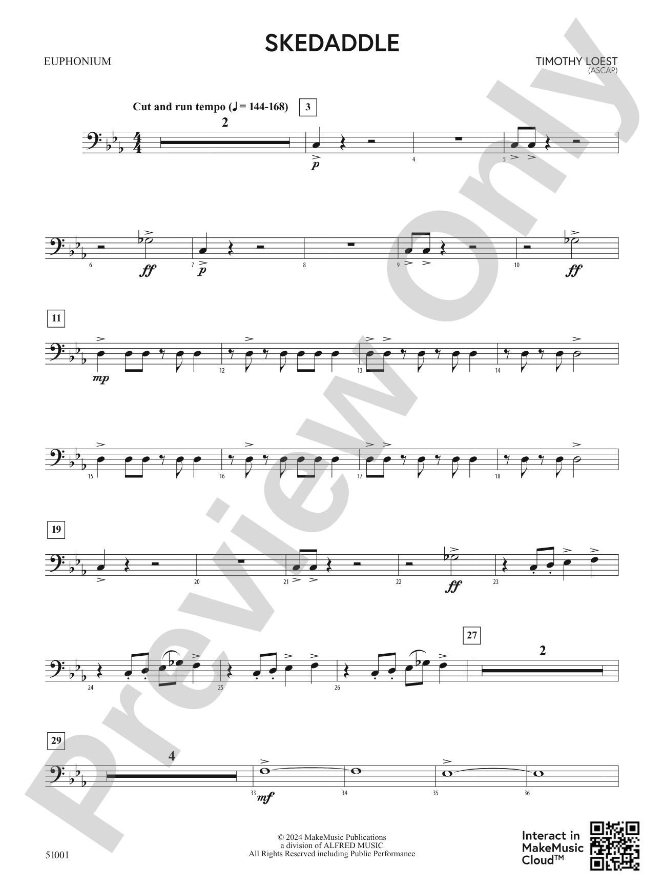 Skedaddle: Baritone B.C.