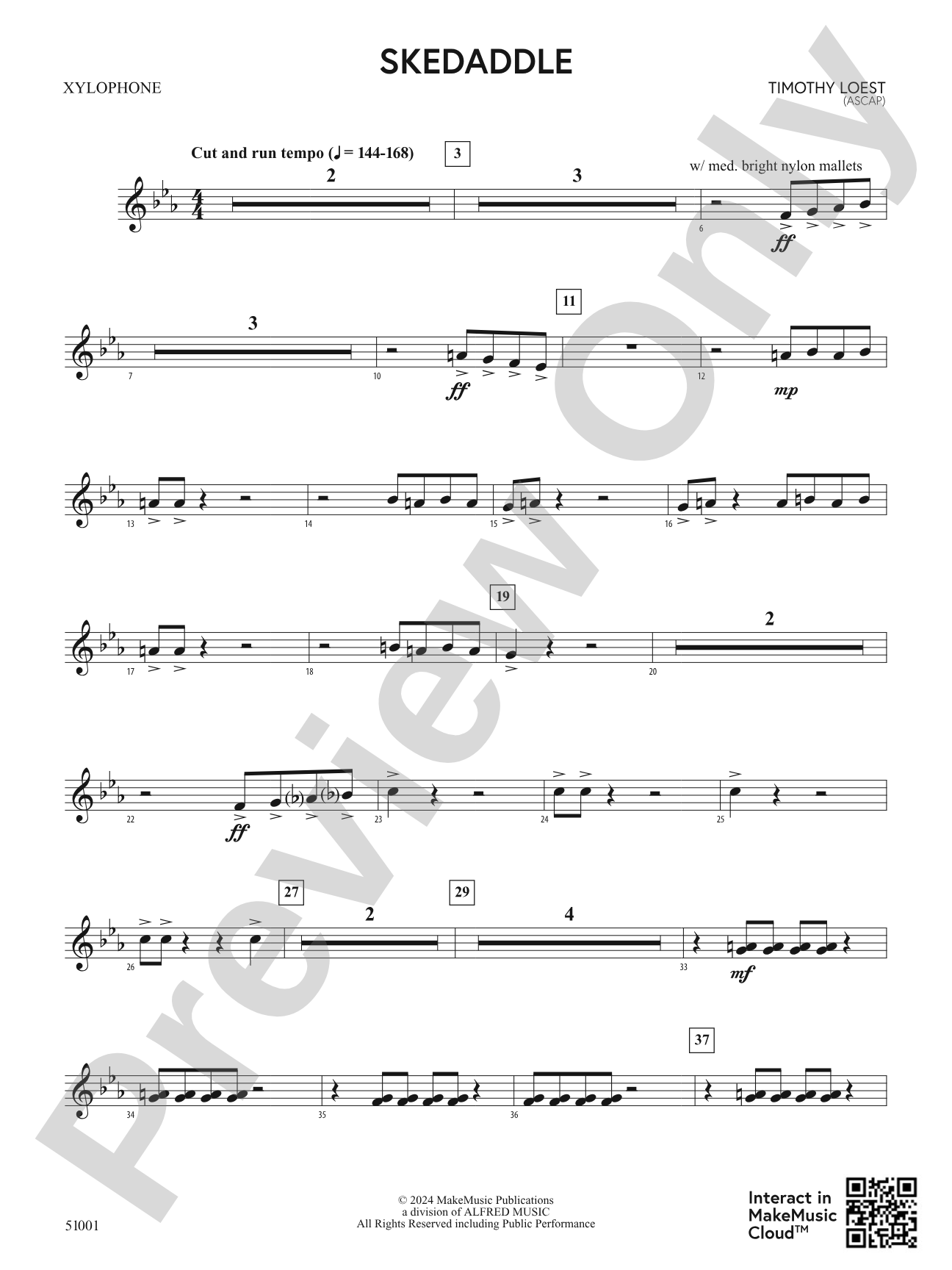 Skedaddle: Xylophone