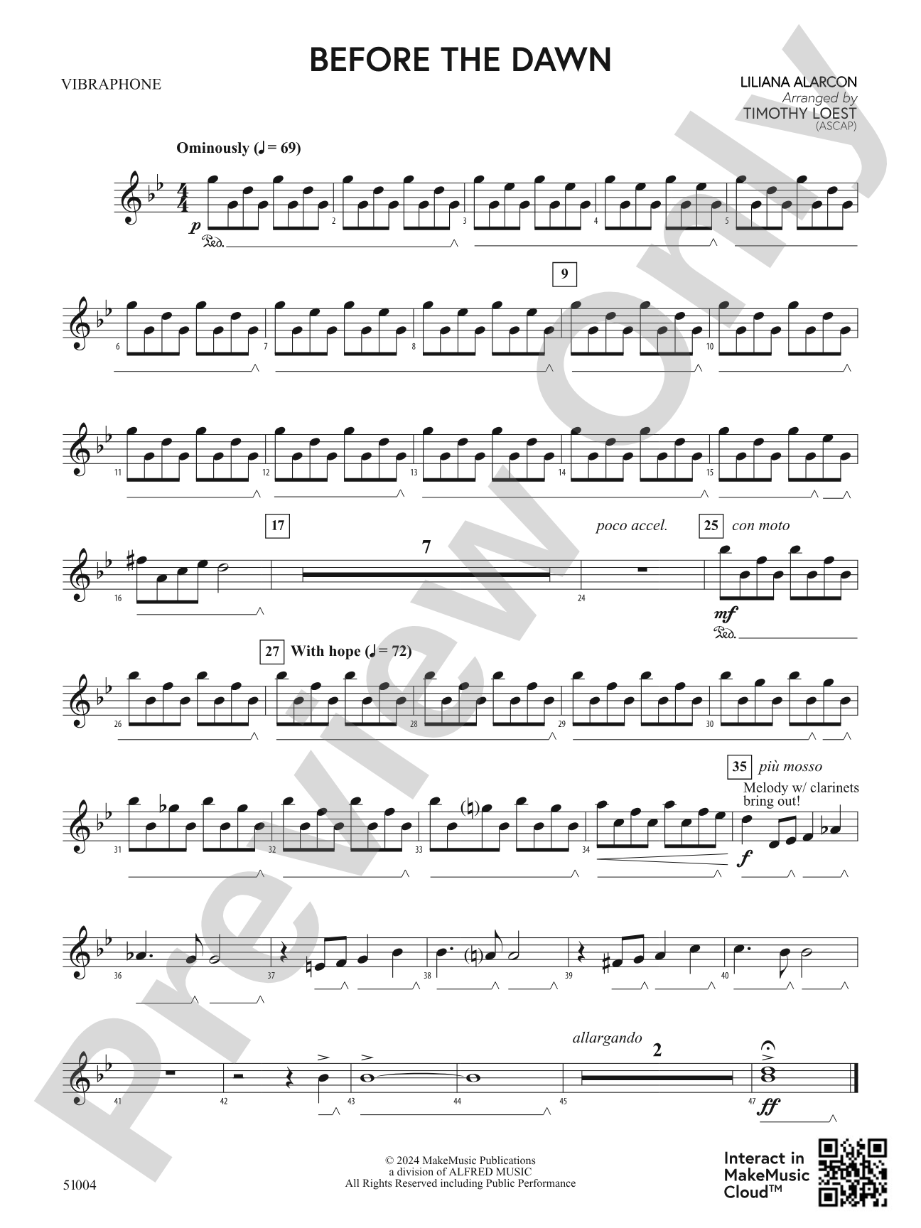 Before the Dawn: Vibraphone