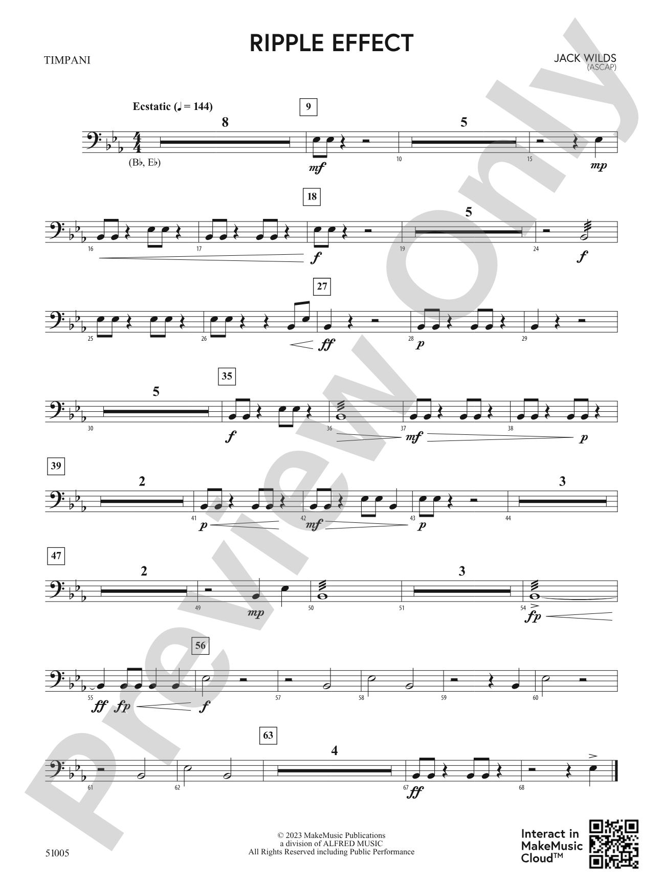 Ripple Effect: Timpani