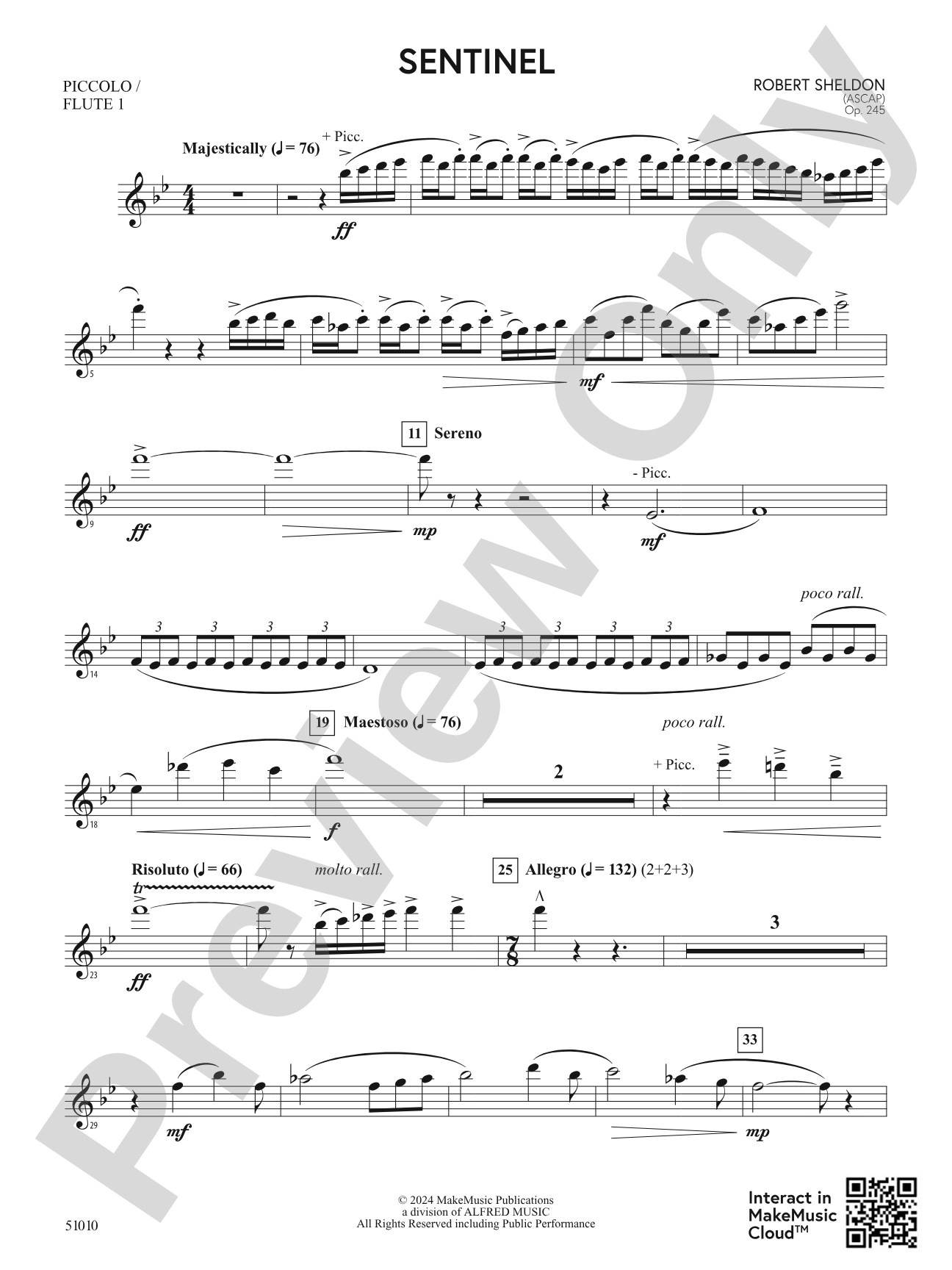 Sentinel: Flute