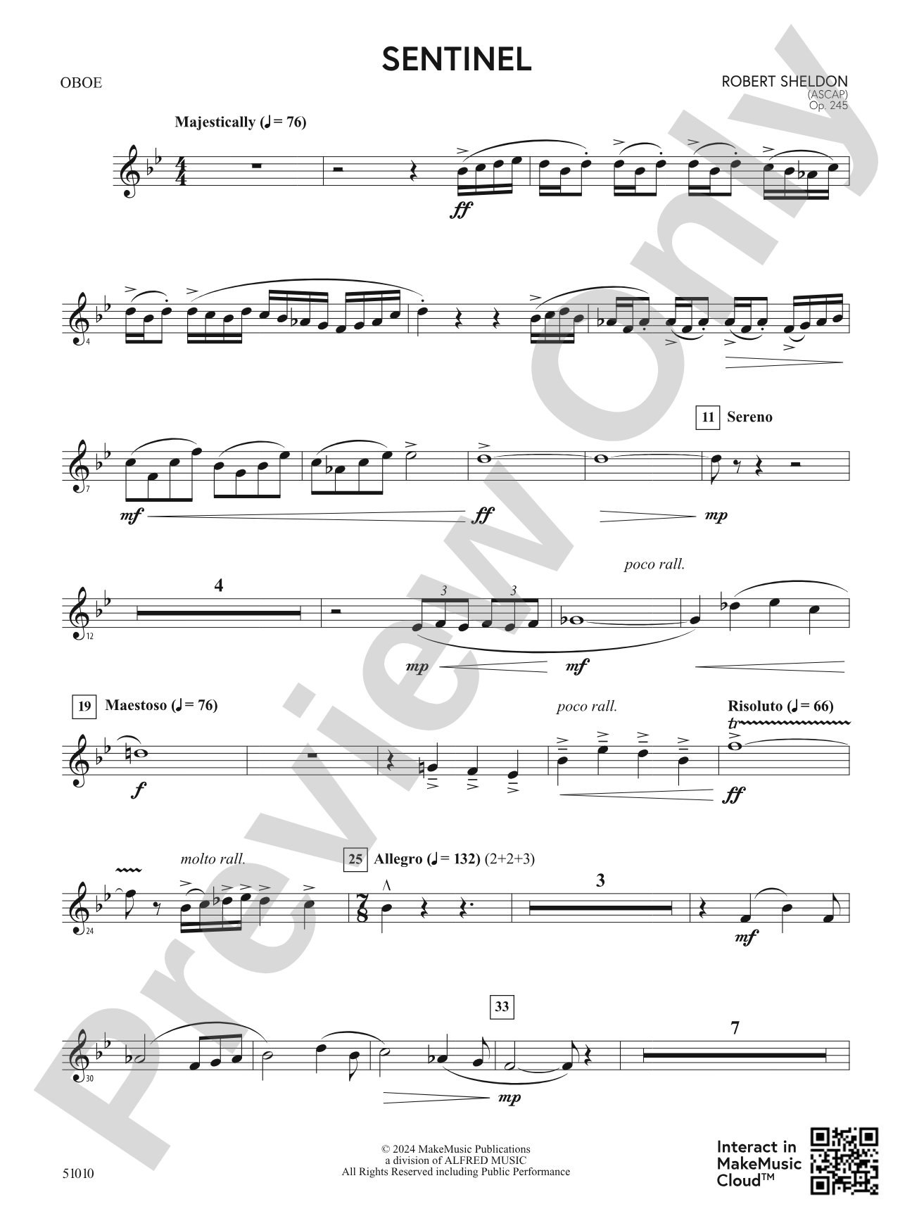 Sentinel: Oboe