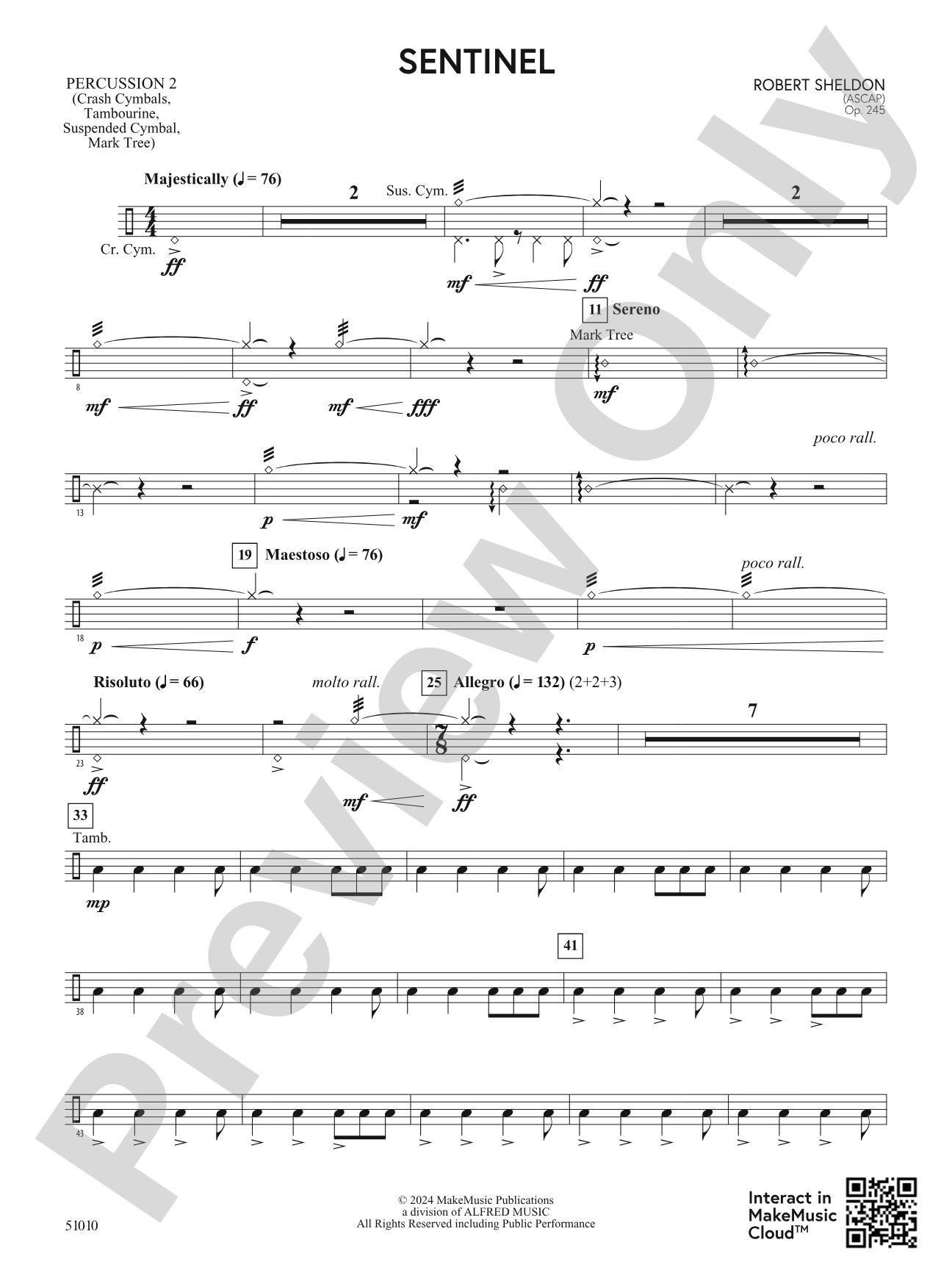 Sentinel: 2nd Percussion