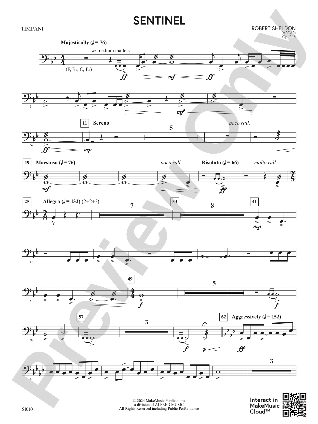 Sentinel: Timpani