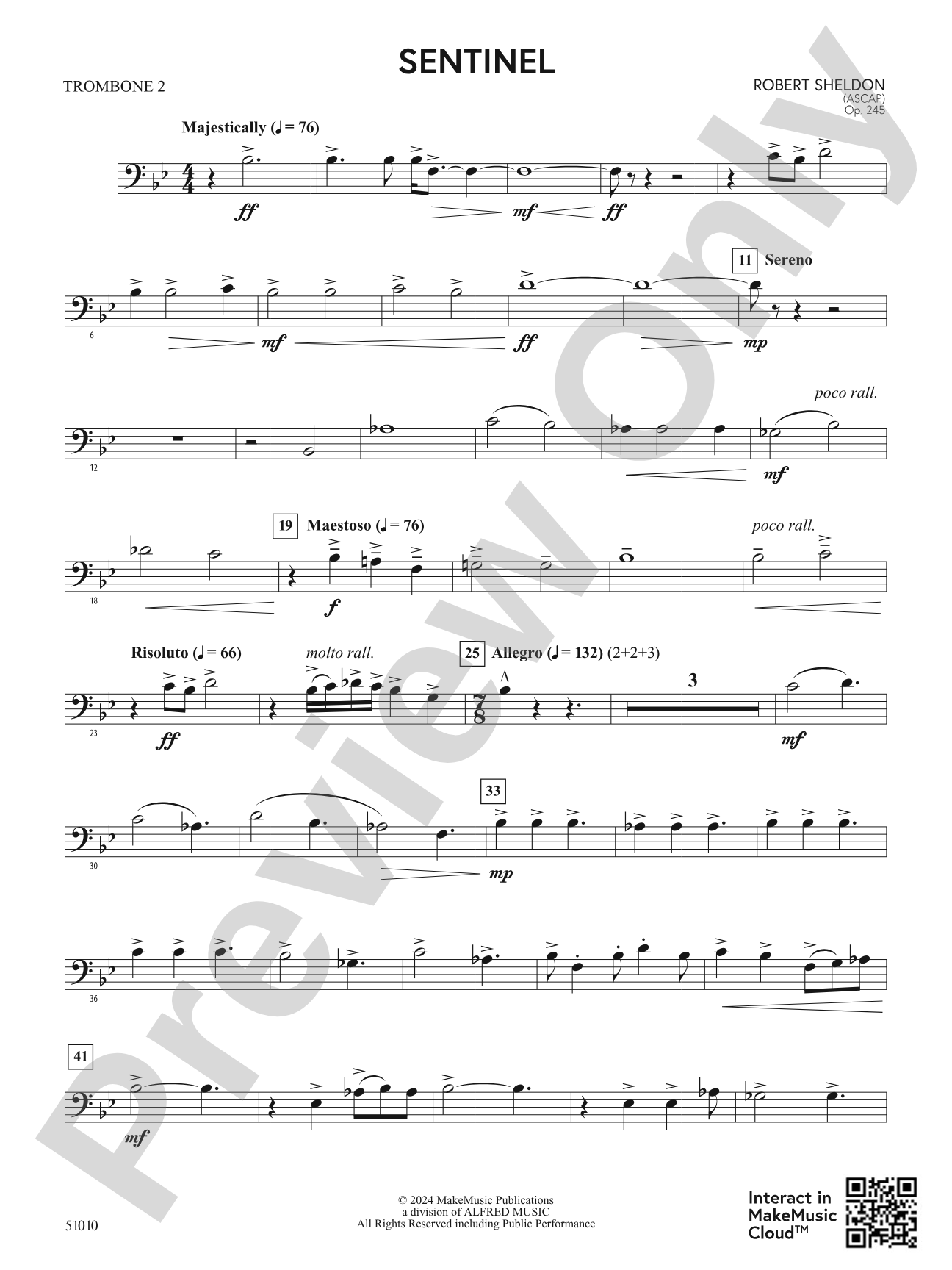 Sentinel: 2nd Trombone