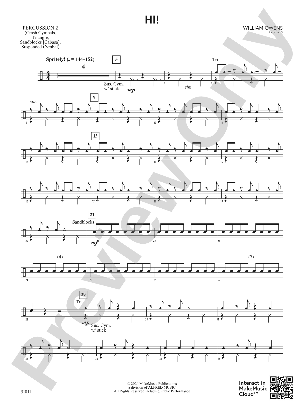 Hi!: 2nd Percussion