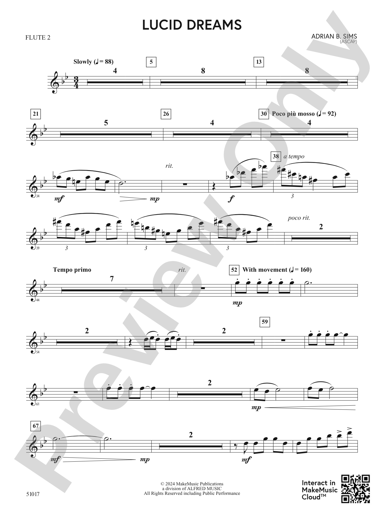 Lucid Dreams: 2nd Flute