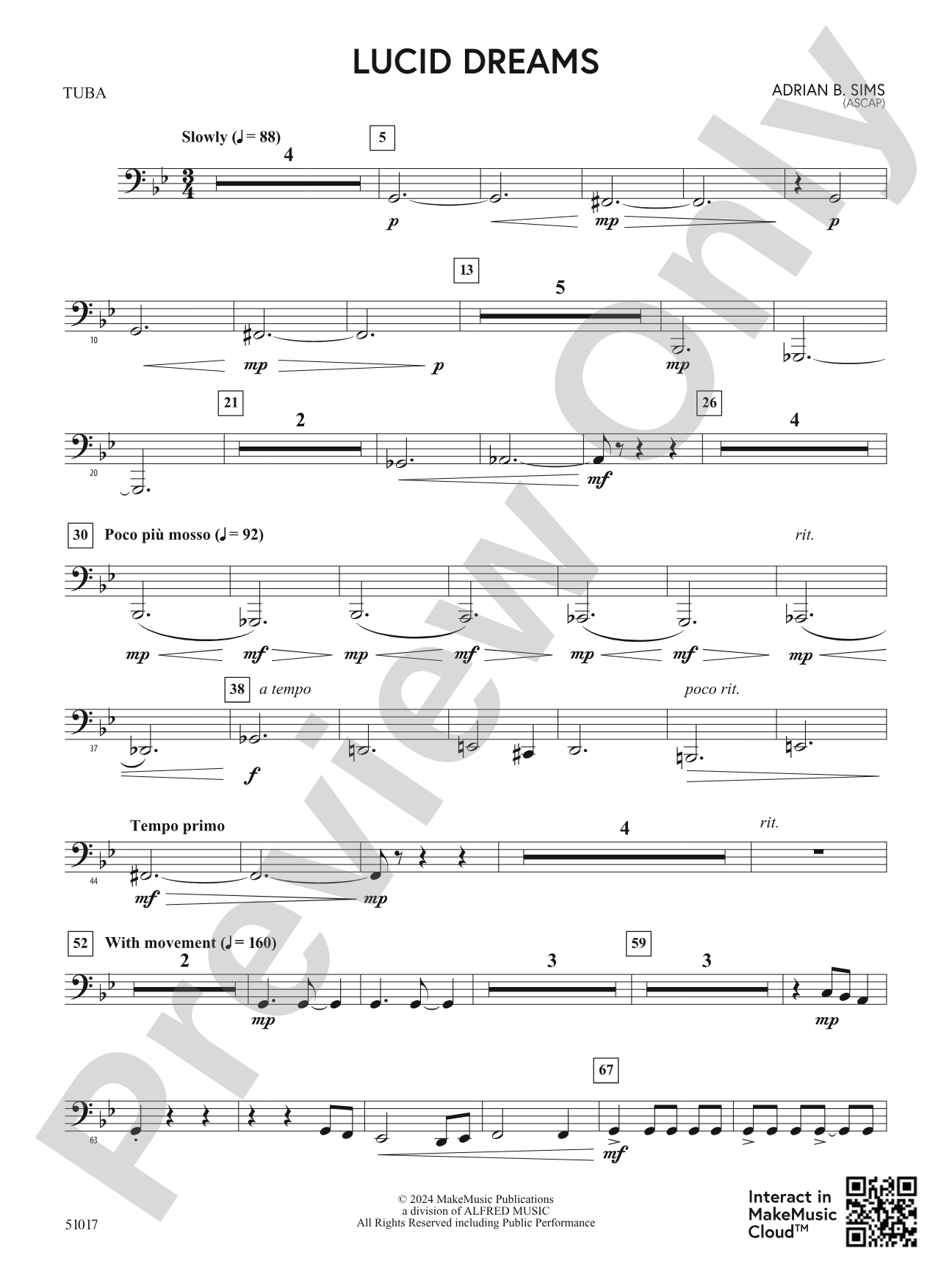 Lucid Dreams: Tuba
