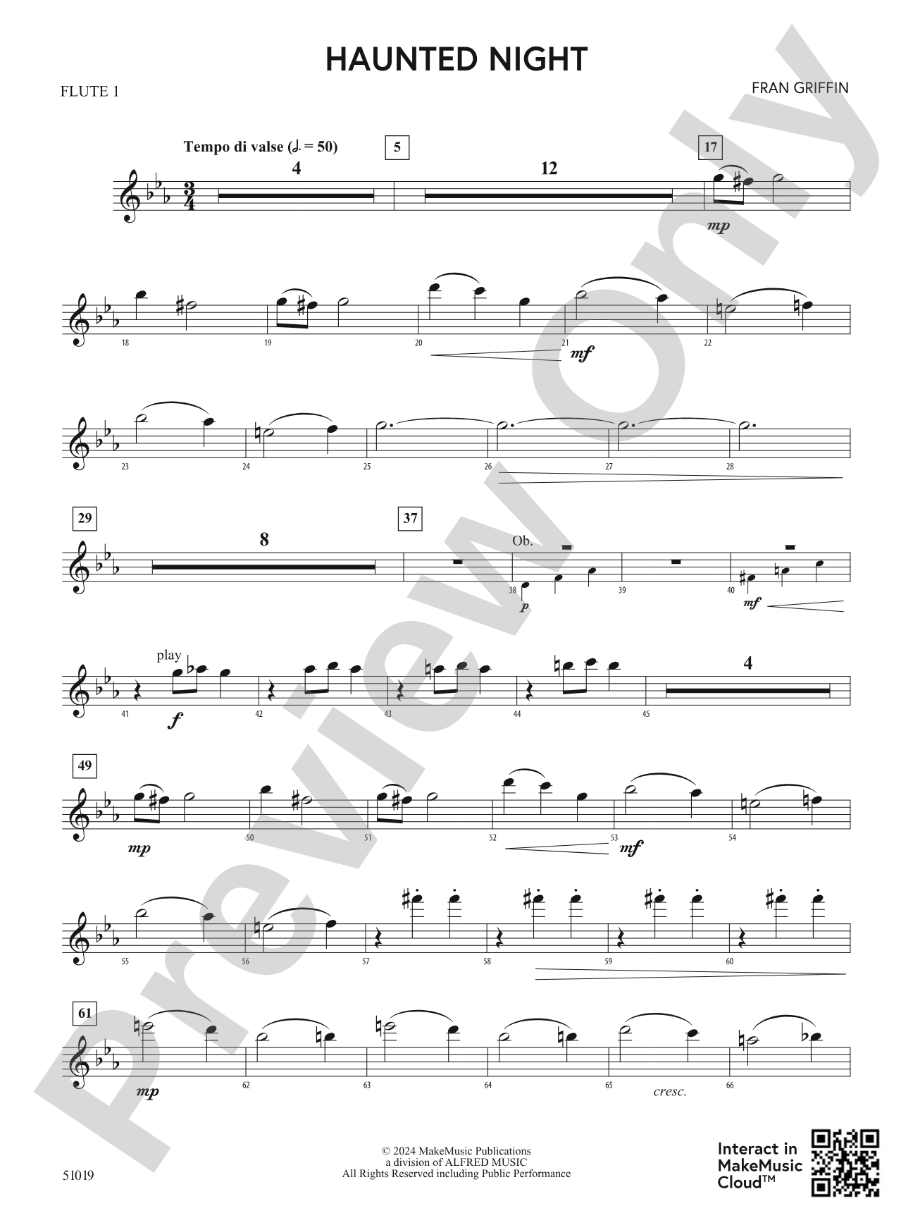 Haunted Night: Flute