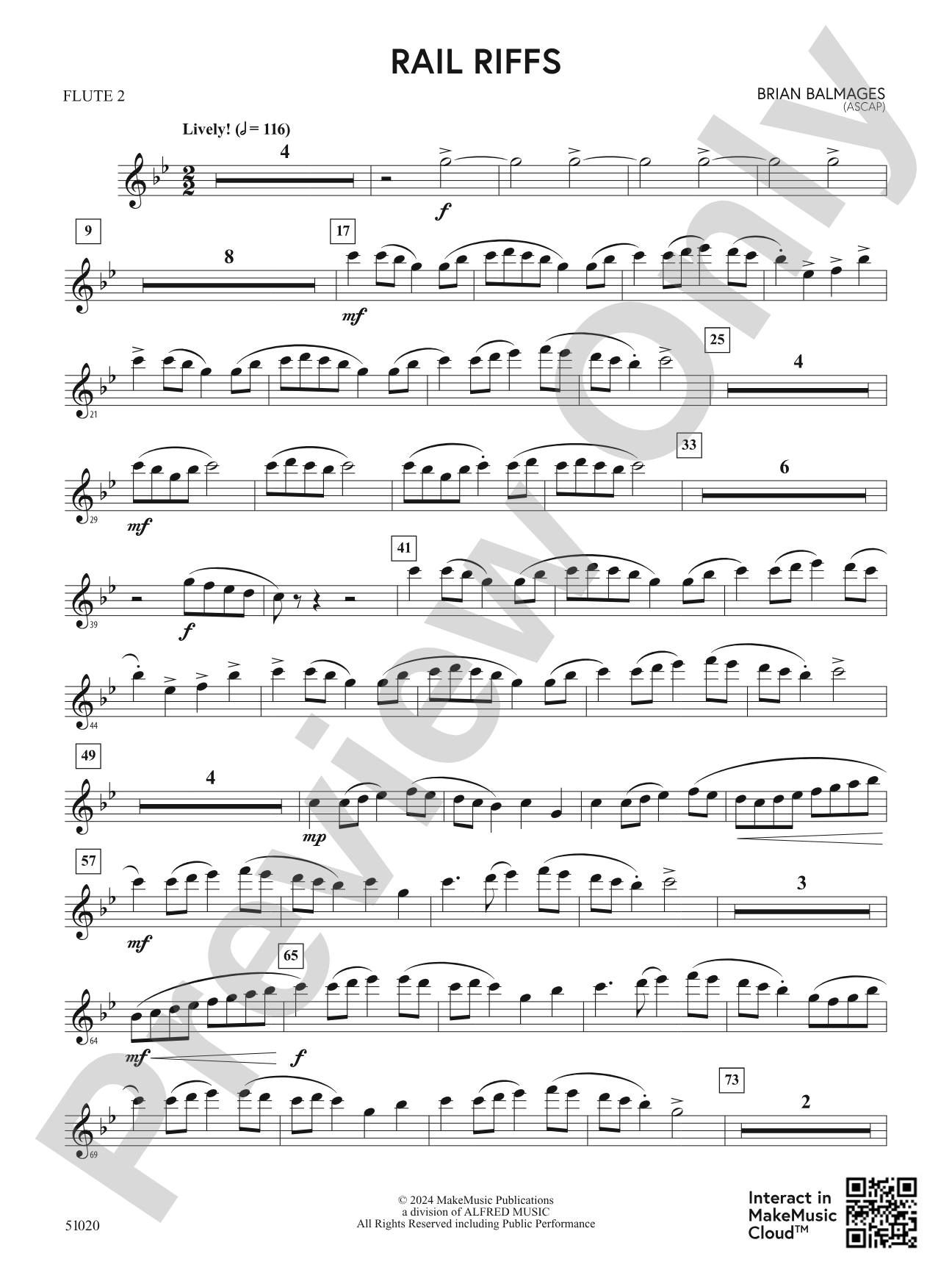 Rail Riffs: 2nd Flute