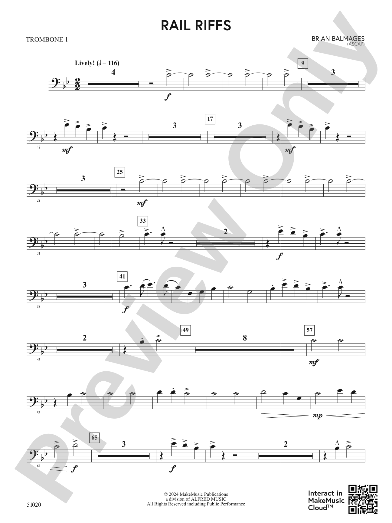Rail Riffs: 1st Trombone