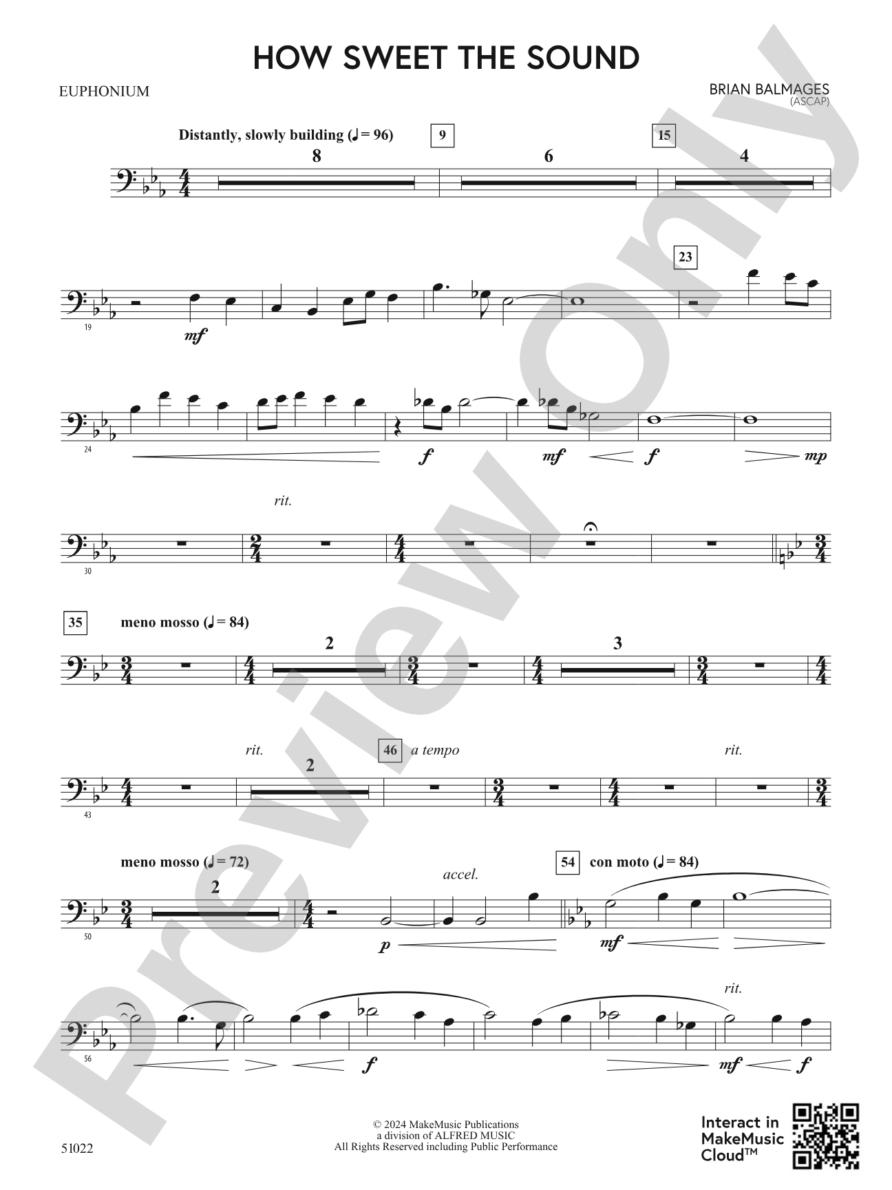 How Sweet the Sound: Baritone B.C.
