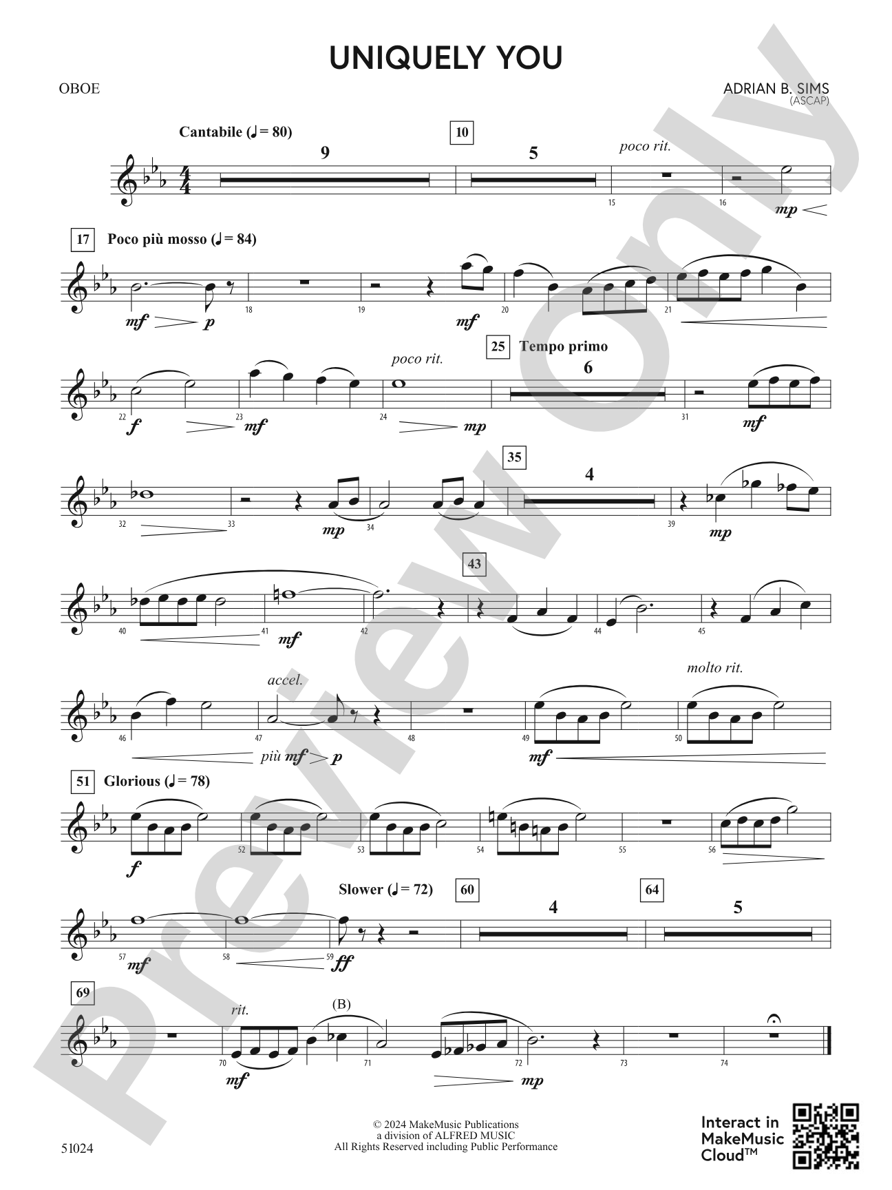 Uniquely You: Oboe