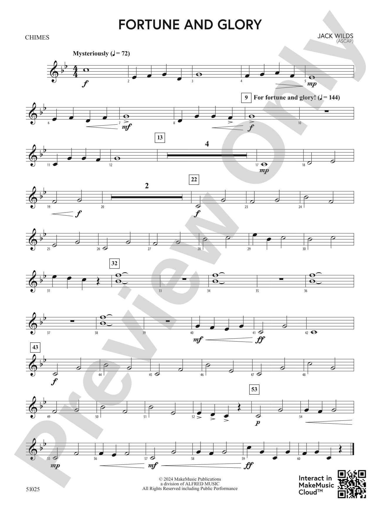 Fortune and Glory: Chimes