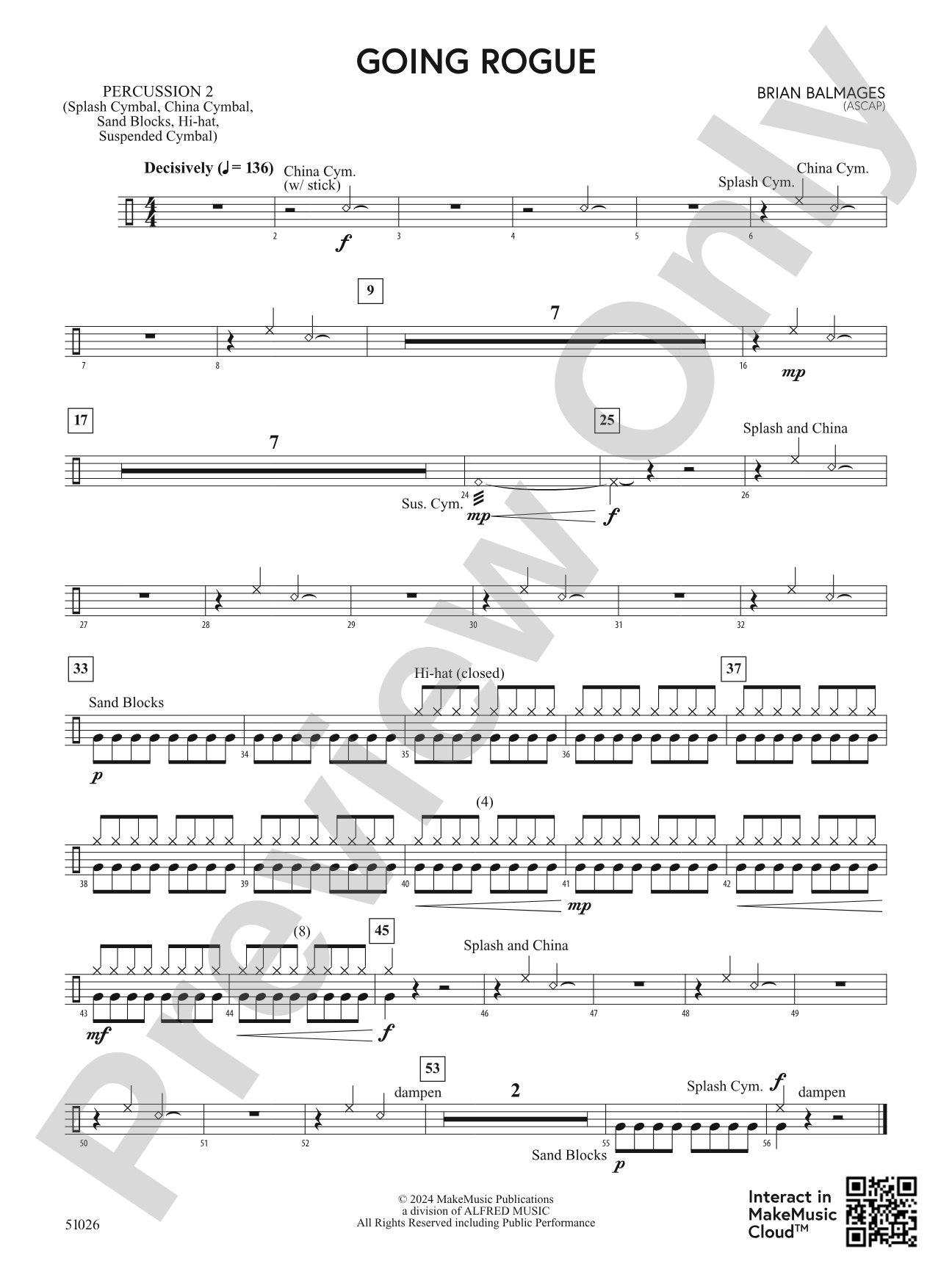 Going Rogue: 2nd Percussion