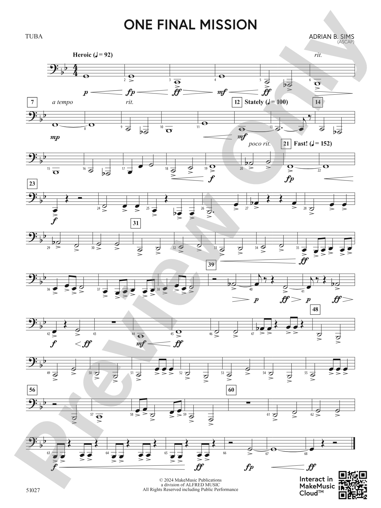 One Final Mission: Tuba