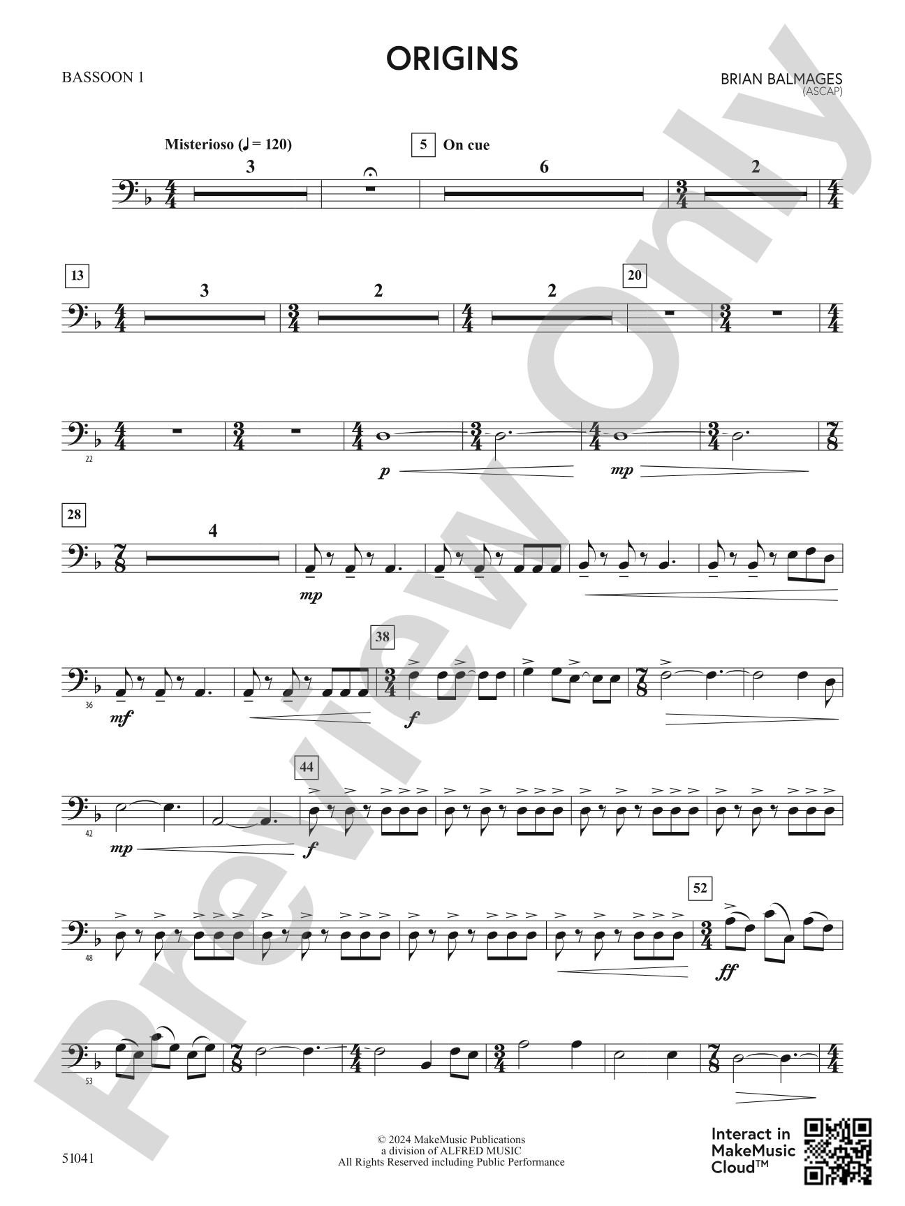 Origins: Bassoon